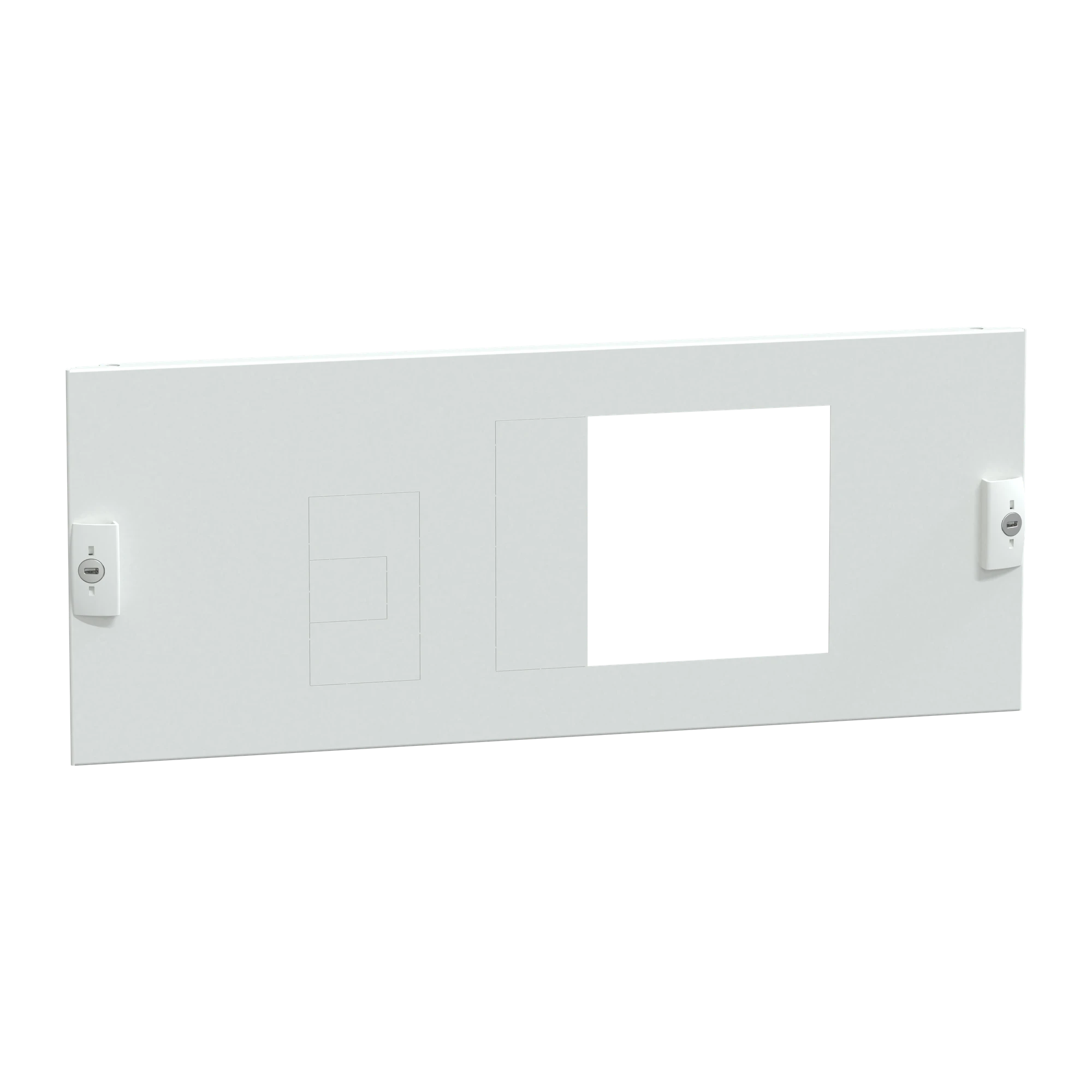 Schneider Electric LVS03643 PrismaSeT-P, Front Panel, ComPacT NSX/NSX Vigi 400-630 3-pole, horizontal, Width=650mm, Height=4 Modules (img_001) Schneider Electric LVS03643 PrismaSeT-P, Front Panel, ComPacT NSX/NSX Vigi 400-630 3-pole, horizontal, Width=650mm, Height=4 Modules (img_001)