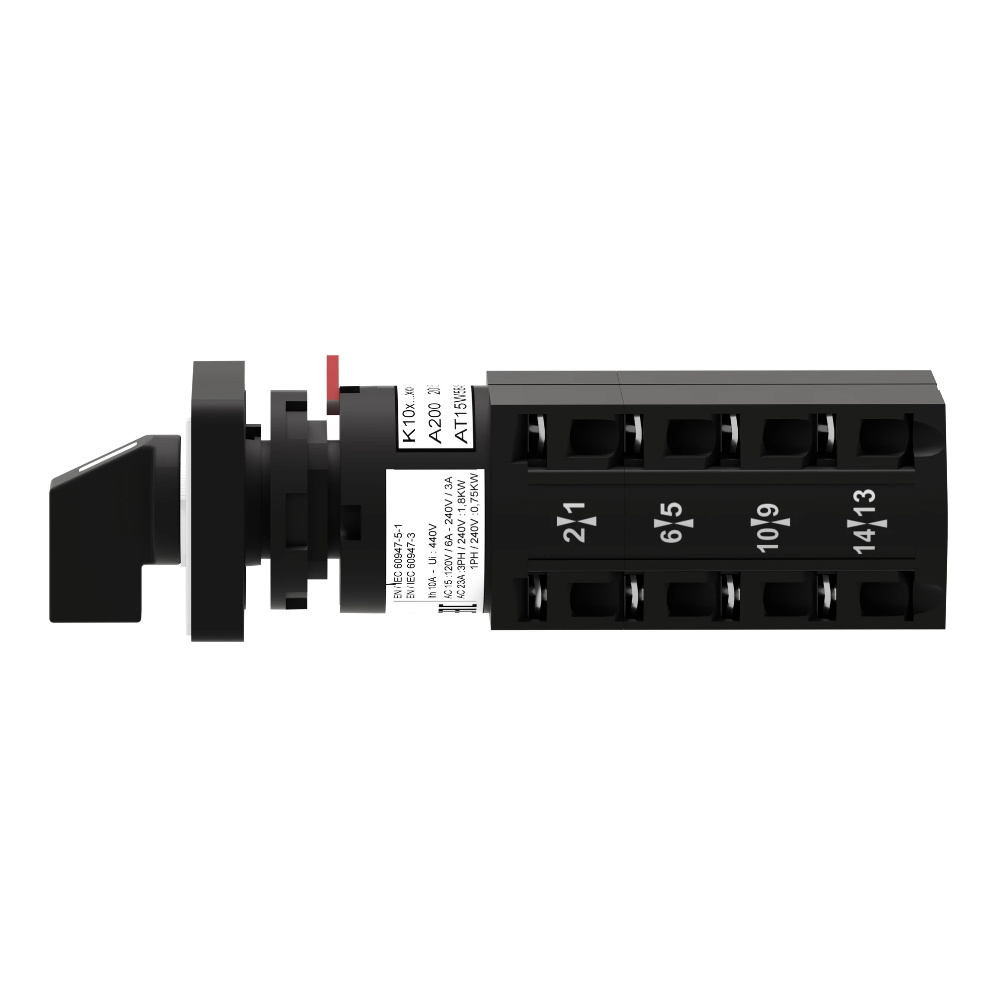 Schneider Electric K10H004UCH Selector switch, 4-pole, 60°, 10A, for Ø 16 or 22mm (img_004) Schneider Electric K10H004UCH Selector switch, 4-pole, 60°, 10A, for Ø 16 or 22mm (img_004)
