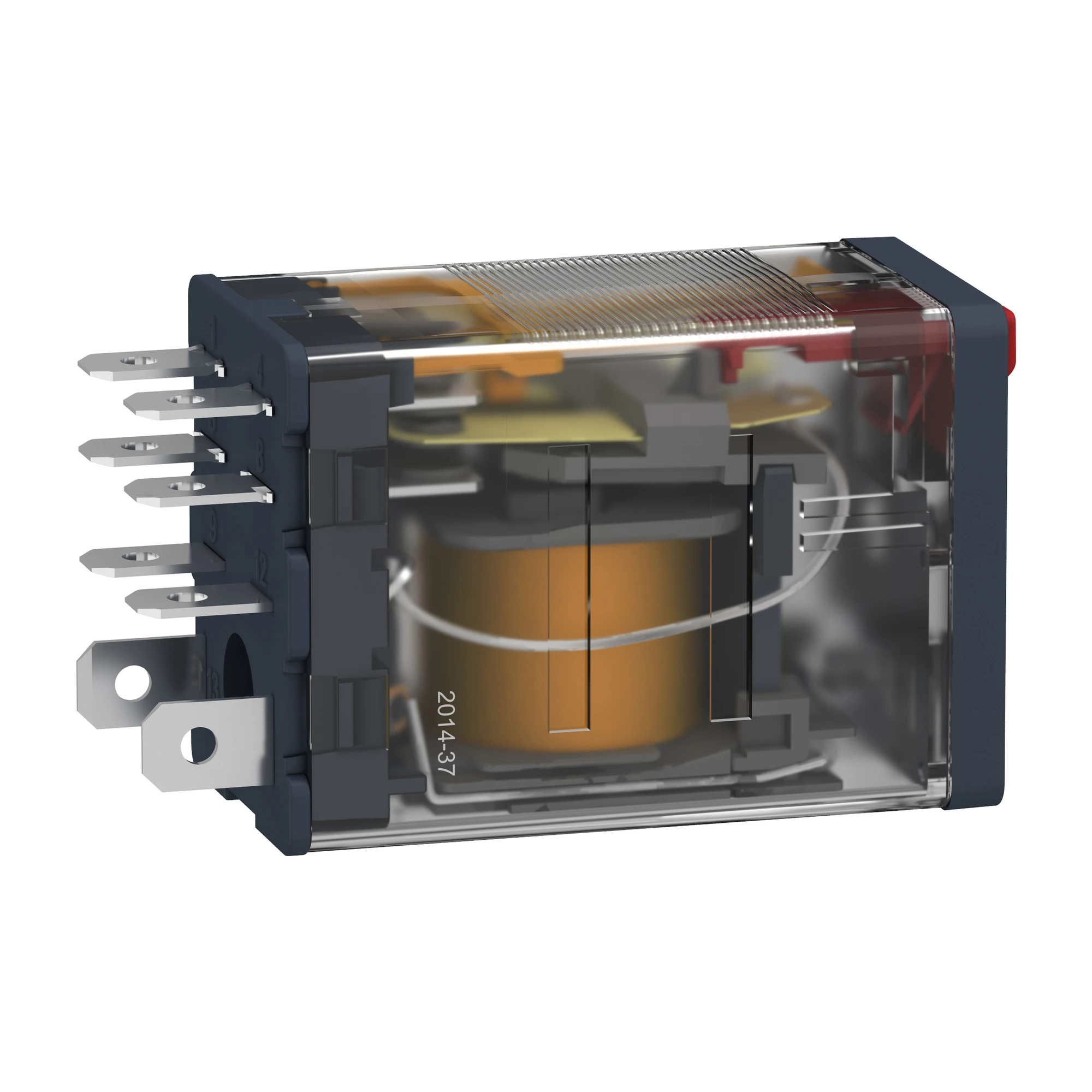 Schneider Electric RPM22E7 Power Relay RPM, 2 W, 15 A, 48 VAC, with LED, with test button (img_002) Schneider Electric RPM22E7 Power Relay RPM, 2 W, 15 A, 48 VAC, with LED, with test button (img_002)