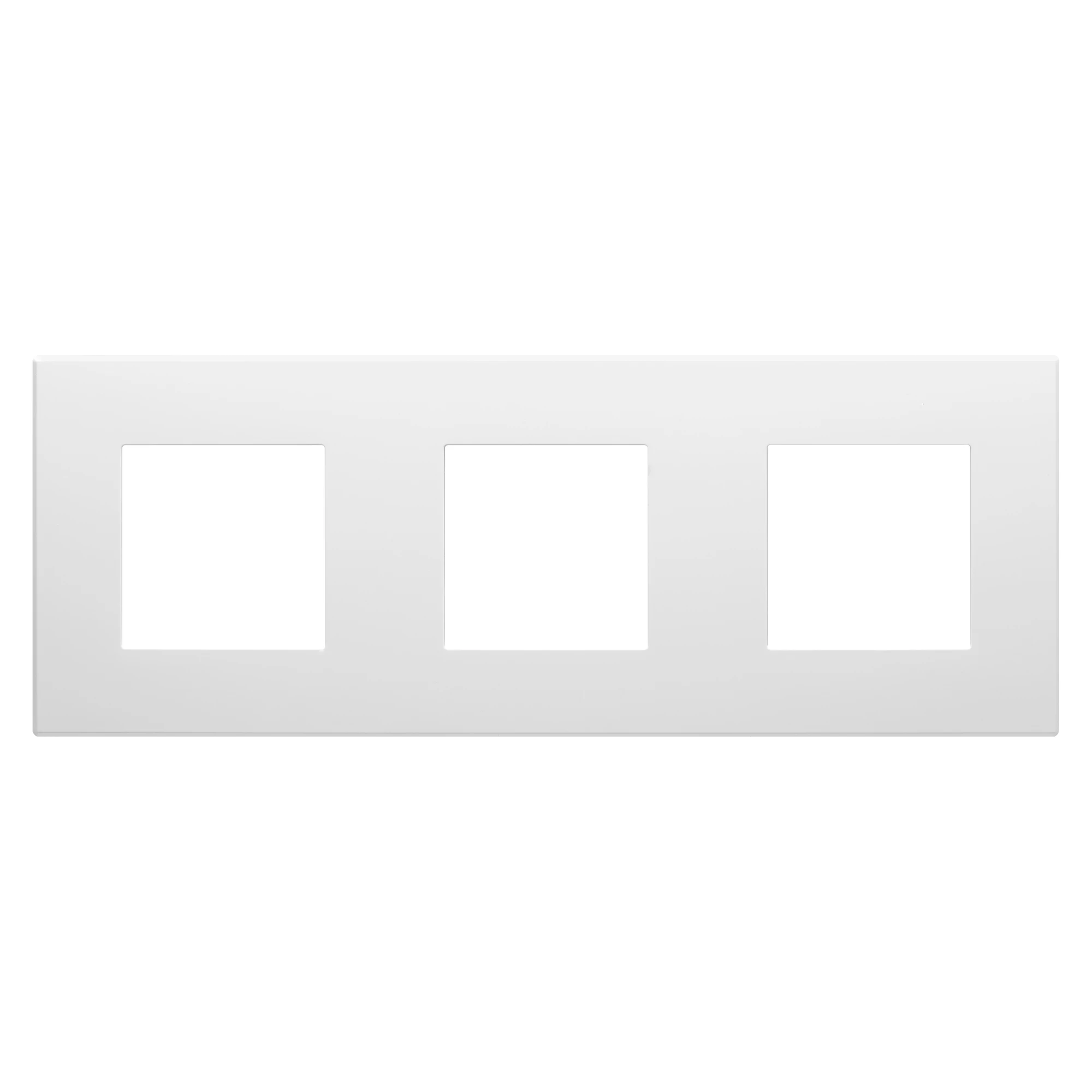 GEWISS GW35903AW DAHLIA PLATE - IN TECHNOPOLYMER - 3 GANG HORIZONTAL/VERTICAL - WHITE (img_001) GEWISS GW35903AW DAHLIA PLATE - IN TECHNOPOLYMER - 3 GANG HORIZONTAL/VERTICAL - WHITE (img_001)