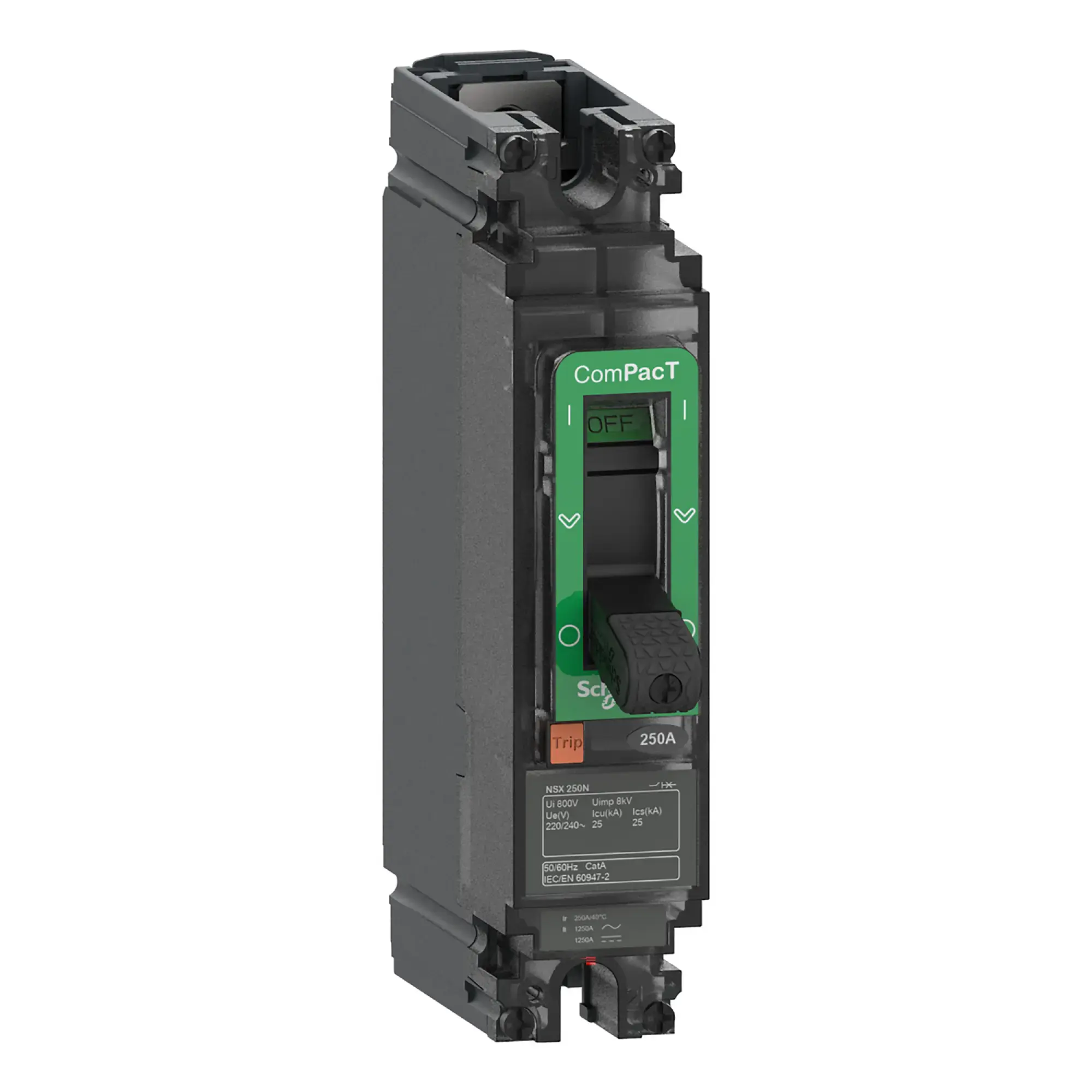 Schneider Electric C10N1TM016 Kompaktleistungsschalter ComPacT NSX100N AC/DC mit TM16D 1P1D 16A, 25kA/240 VAC (img_001) Schneider Electric C10N1TM016 Kompaktleistungsschalter ComPacT NSX100N AC/DC mit TM16D 1P1D 16A, 25kA/240 VAC (img_001)