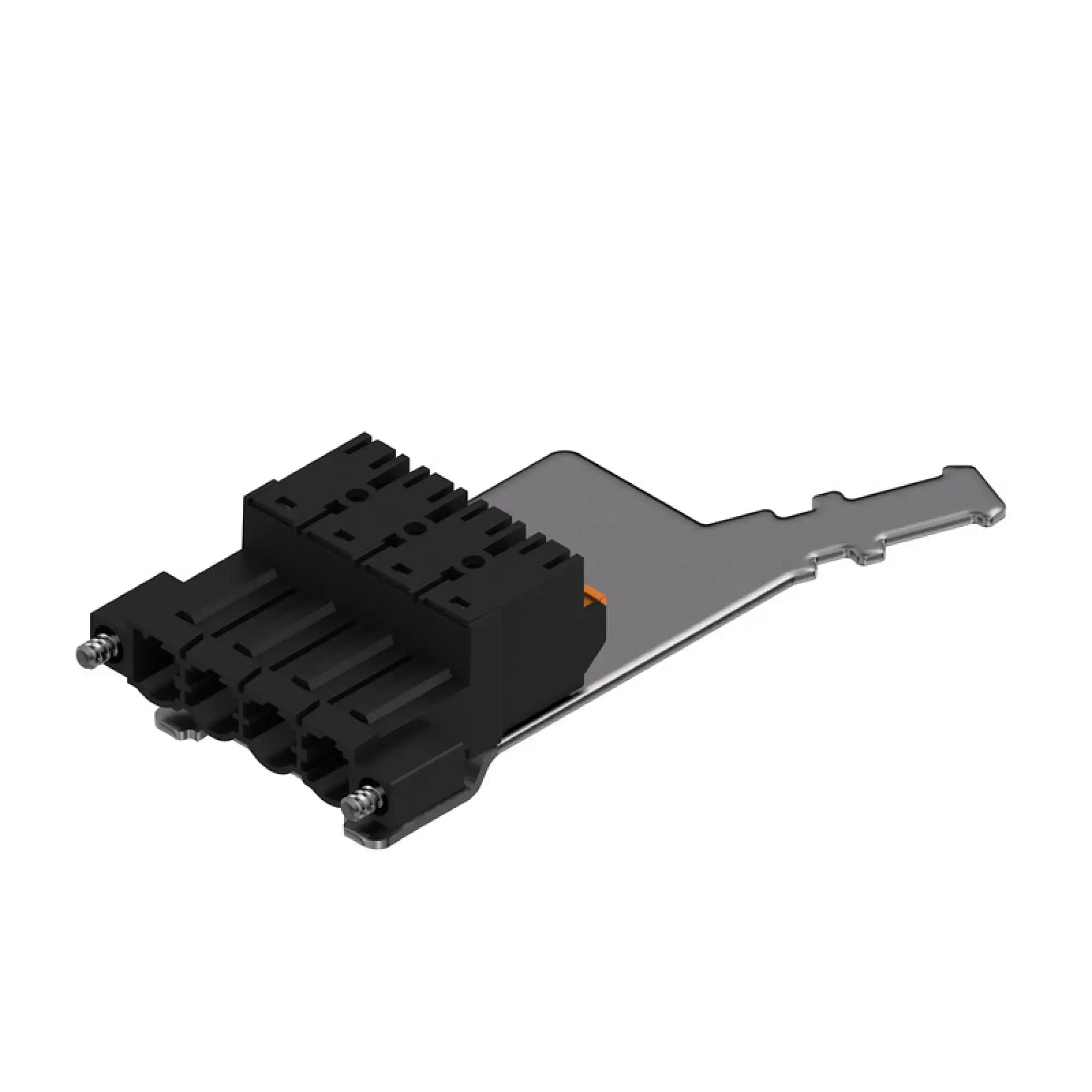 Weidmüller 2632770000 PCB connector (wire connection), 1000 V, 24 A, Pitch in mm: 7.62, 2.5 mm², Number of poles: 4, PUSH IN with actuator, Tension-clamp connection, Box (img_001)