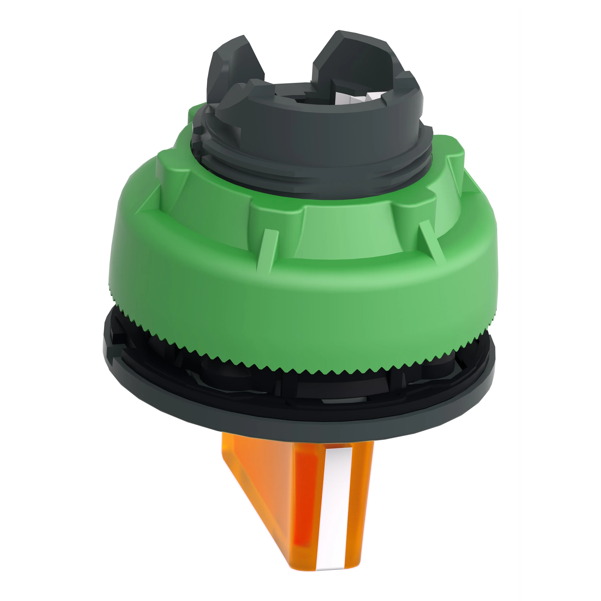 Schneider Electric ZB5FK1353 Illuminated selector switch, front element, Harmony XB5F, plastic, 30mm, orange, for universal LED, 3 positions, latching (img_008) Schneider Electric ZB5FK1353 Illuminated selector switch, front element, Harmony XB5F, plastic, 30mm, orange, for universal LED, 3 positions, latching (img_008)