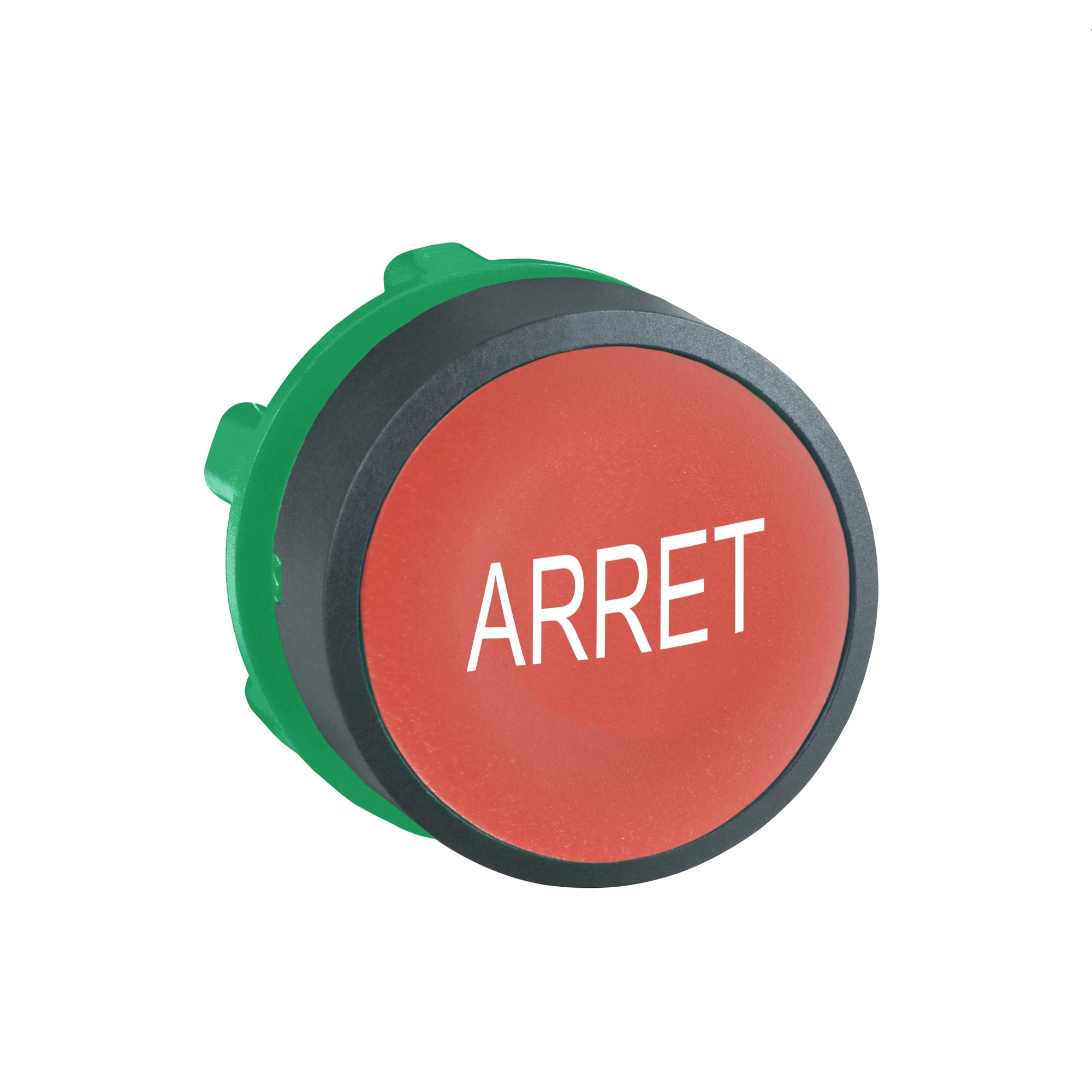 Schneider Electric ZB5AA433 Push button, front element, Harmony XB5, plastic, 22mm, red, labeled ARRET, momentary (img_001) Schneider Electric ZB5AA433 Push button, front element, Harmony XB5, plastic, 22mm, red, labeled ARRET, momentary (img_001)