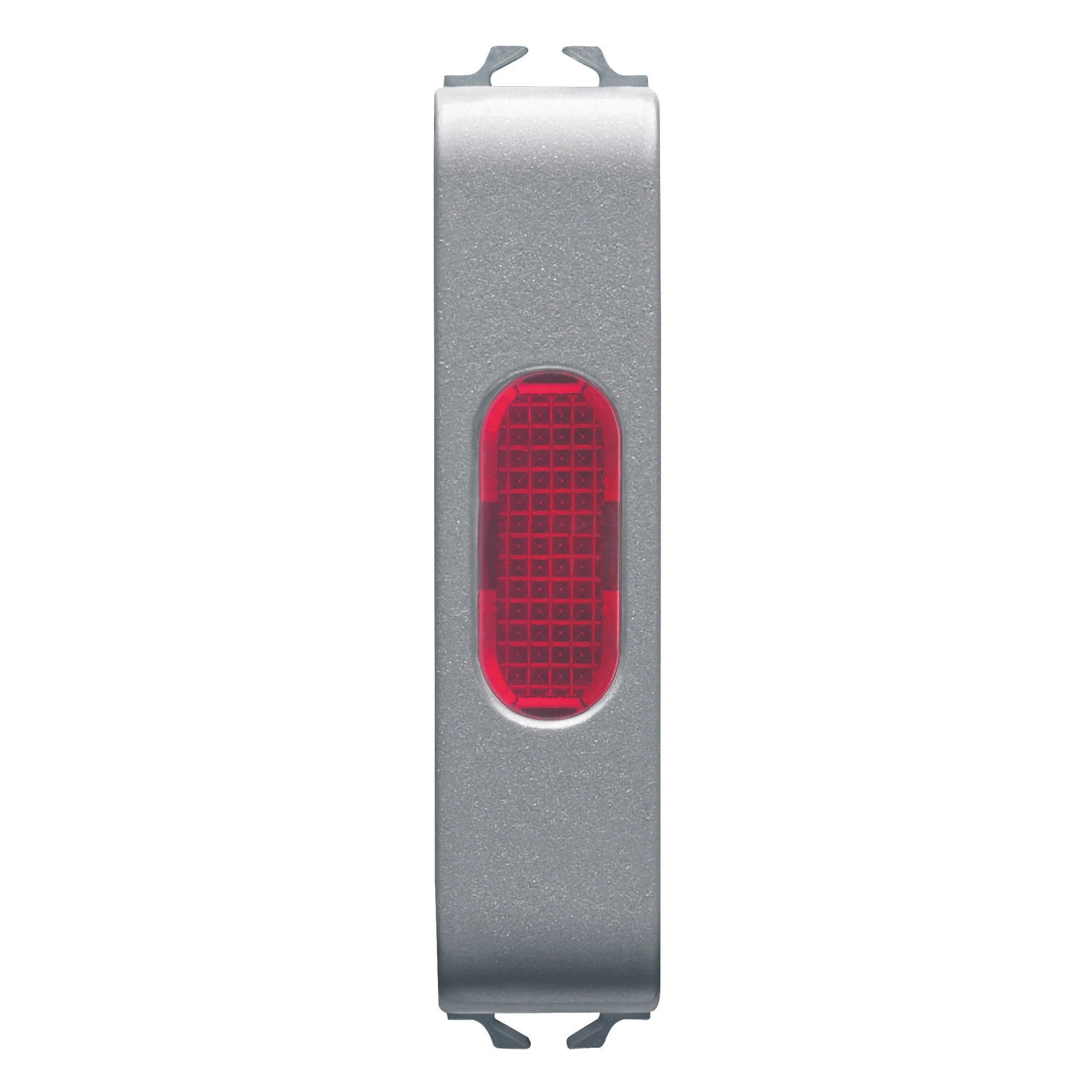 GEWISS GW14643 SINGLE INDICATOR LAMP - RED - 1/2 MODULE - TITANIUM - CHORUSMART (img_001) GEWISS GW14643 SINGLE INDICATOR LAMP - RED - 1/2 MODULE - TITANIUM - CHORUSMART (img_001)
