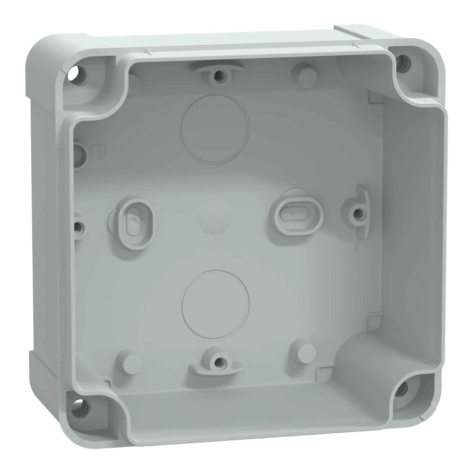 Schneider Electric NSYTBS111113H Enclosure ABS IP66 IK07 RAL7035 Inner.H105B105T125Outside.H116B116T133 opaque Cover.H80 (img_002)