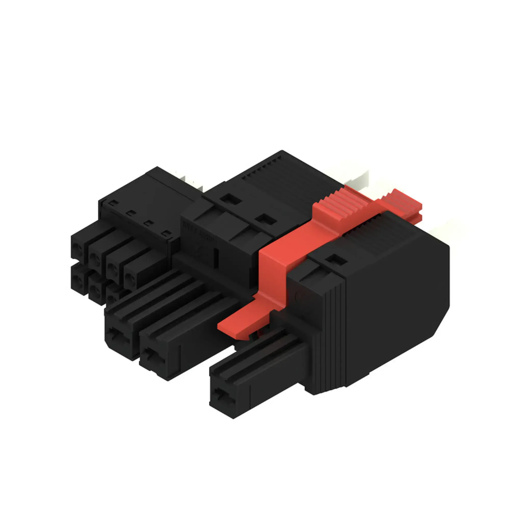 Weidmüller 2628740000 Hybrid connector (wire connection), 7.62 mm, Number of poles: 3, PUSH IN with actuator (img_001)