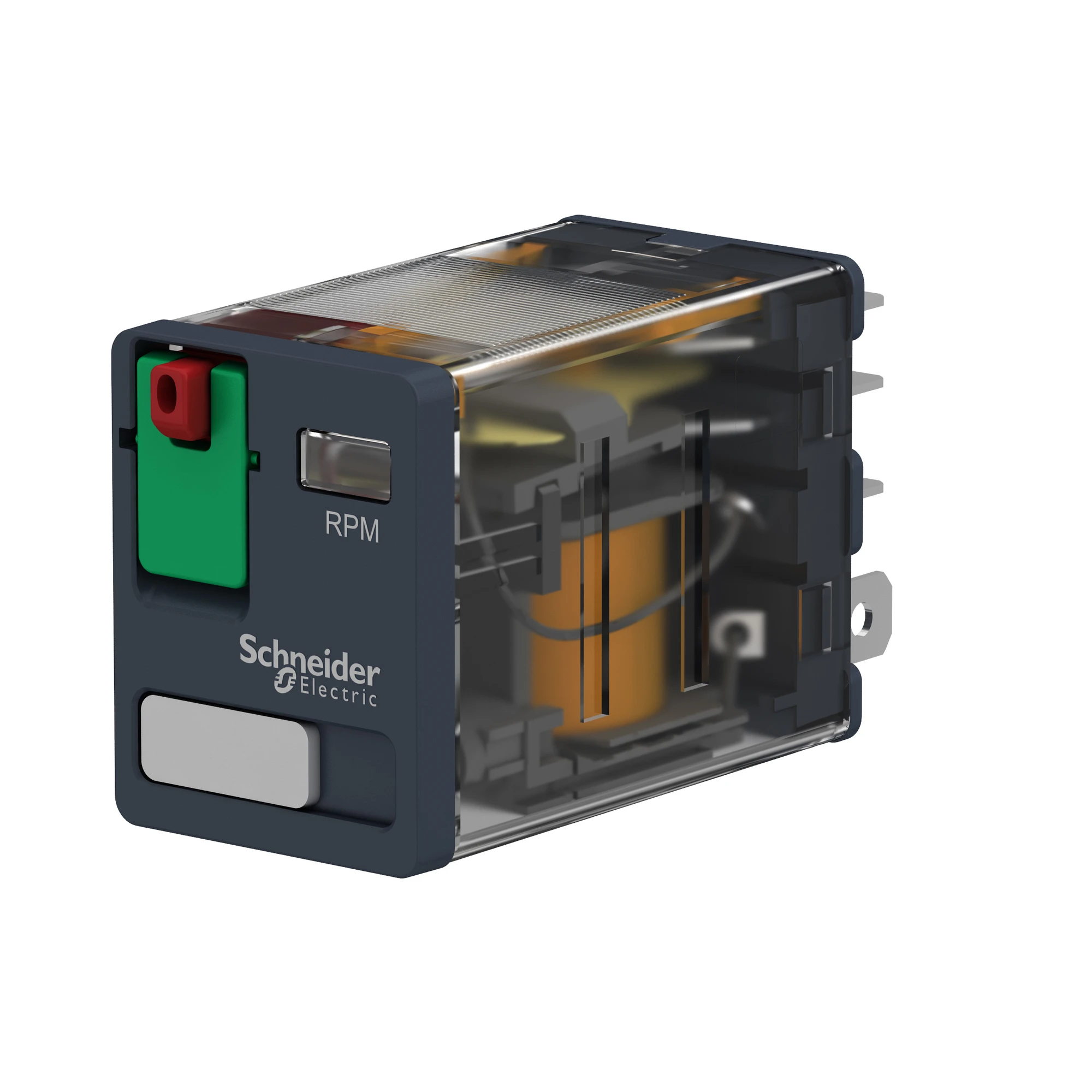 Schneider Electric RPM21P7 Power Relay RPM, 2 W, 15 A, 230VAC, without LED, with test button (img_004) Schneider Electric RPM21P7 Power Relay RPM, 2 W, 15 A, 230VAC, without LED, with test button (img_004)