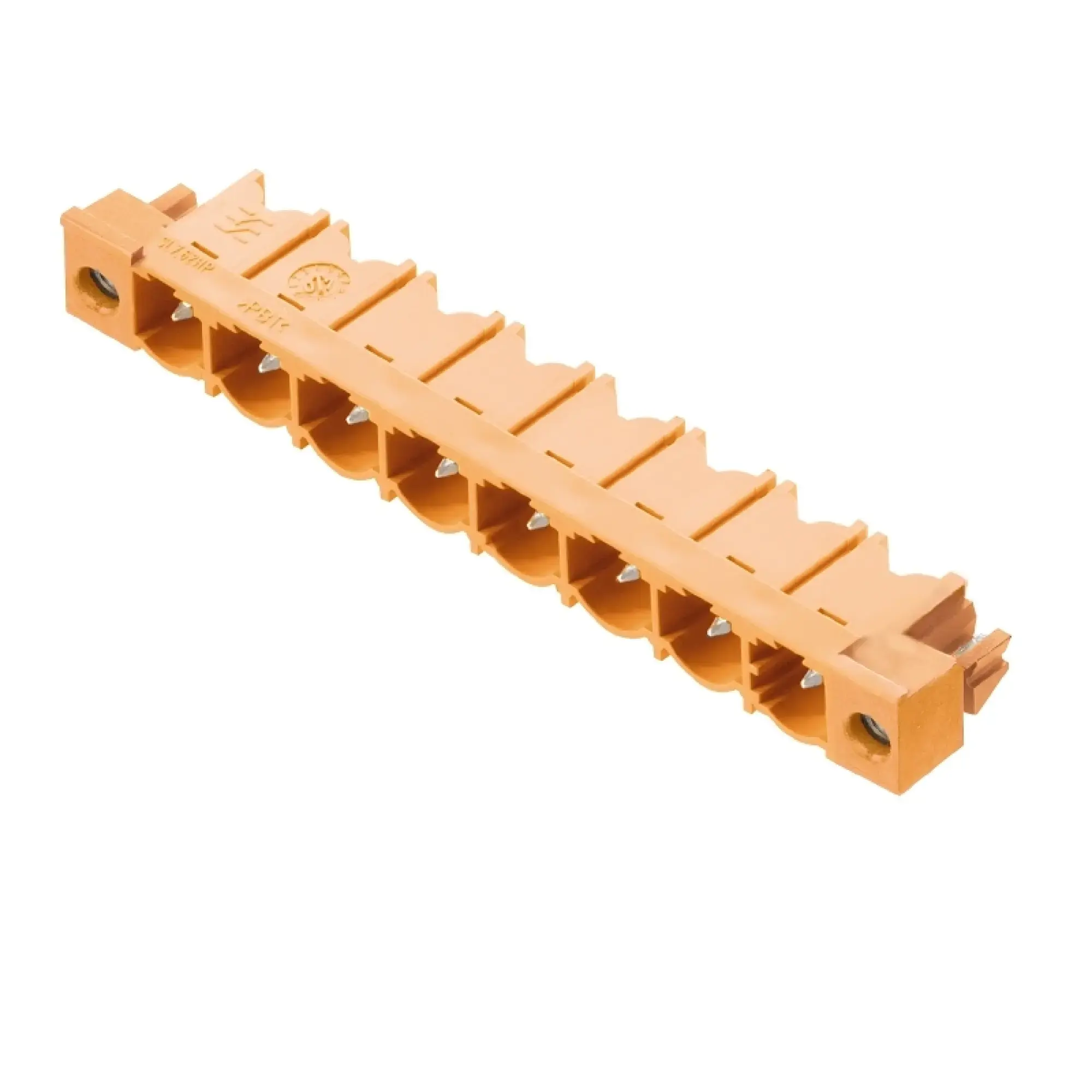 Weidmüller 1096090000 PCB connector (board connection), 500 V, 29 A, Pitch in mm: 7.62, Number of poles: 8, THT solder connection, Box (img_001)