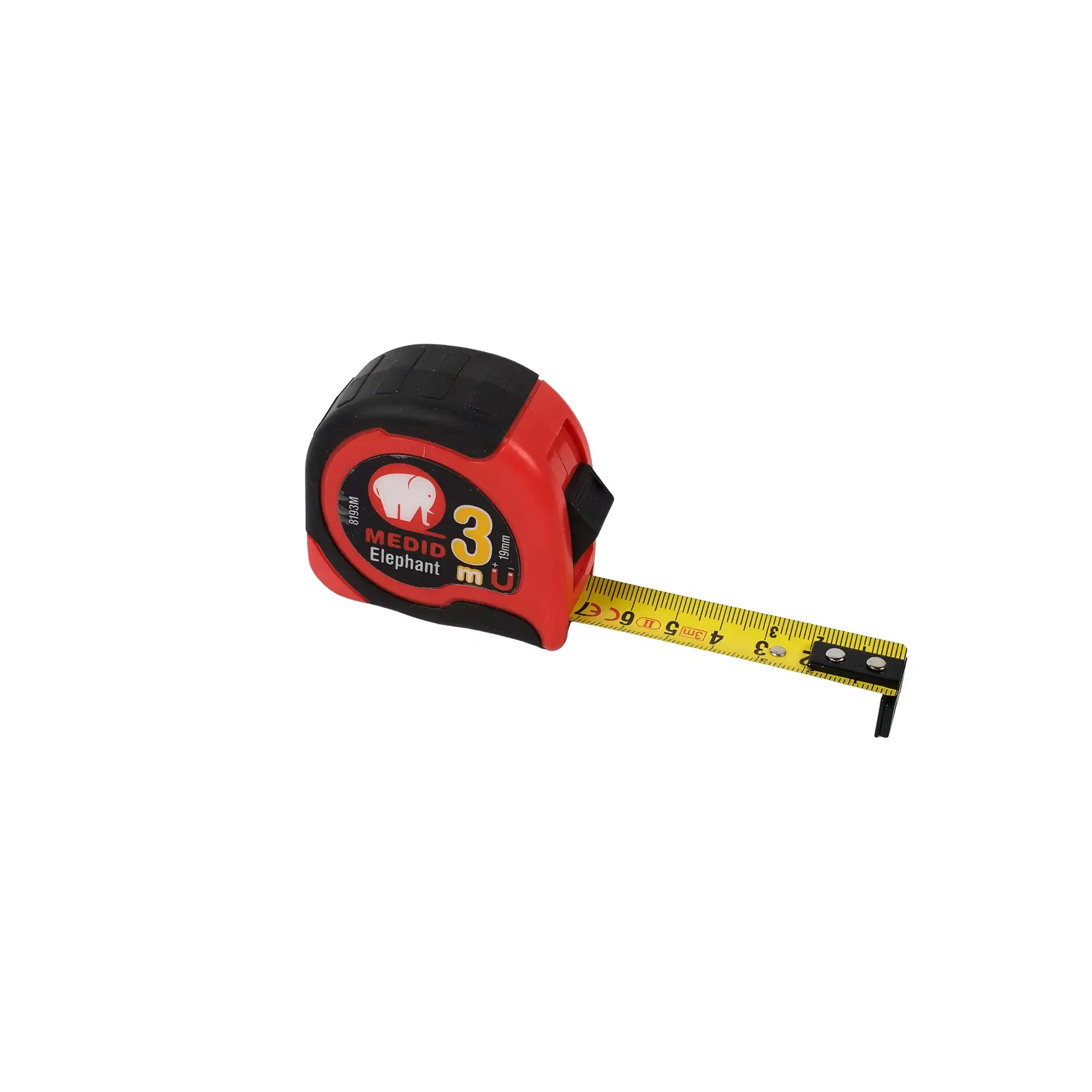 MEDID 8193M Roll tape measure Elephant magnetic 3m x 19mm (img_002) MEDID 8193M Roll tape measure Elephant magnetic 3m x 19mm (img_002)