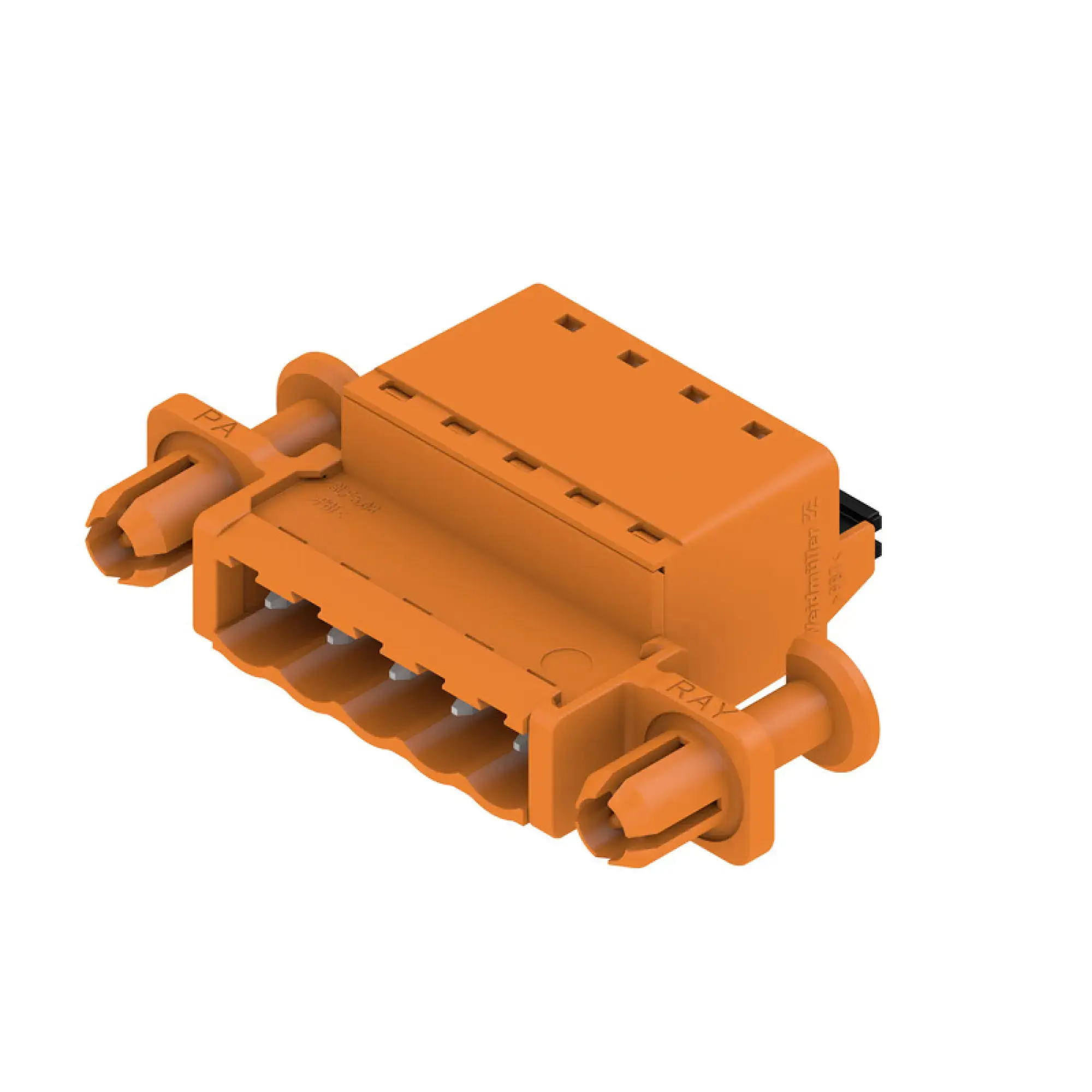 Weidmüller 1353620000 PCB connector (wire connection), 320 V, 25.9 A, Pitch in mm: 5.08, 3.31 mm², Number of poles: 5, PUSH IN with actuator, Box (img_001)