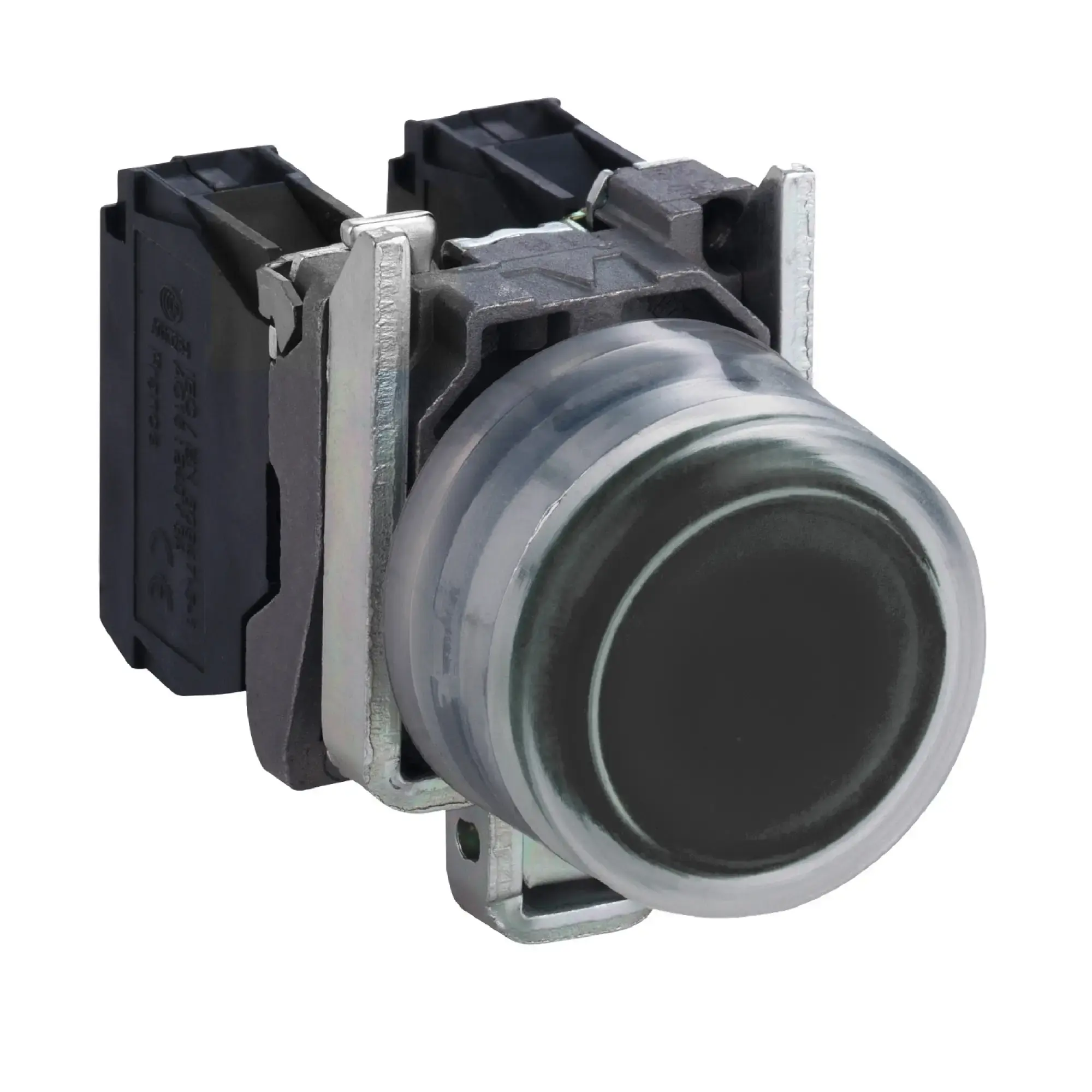 Schneider Electric XB4BPCUST01 Push Button, Harmony XB4, Metal, 22mm, with Protective Cover, Customizable via Configurator (img_002)