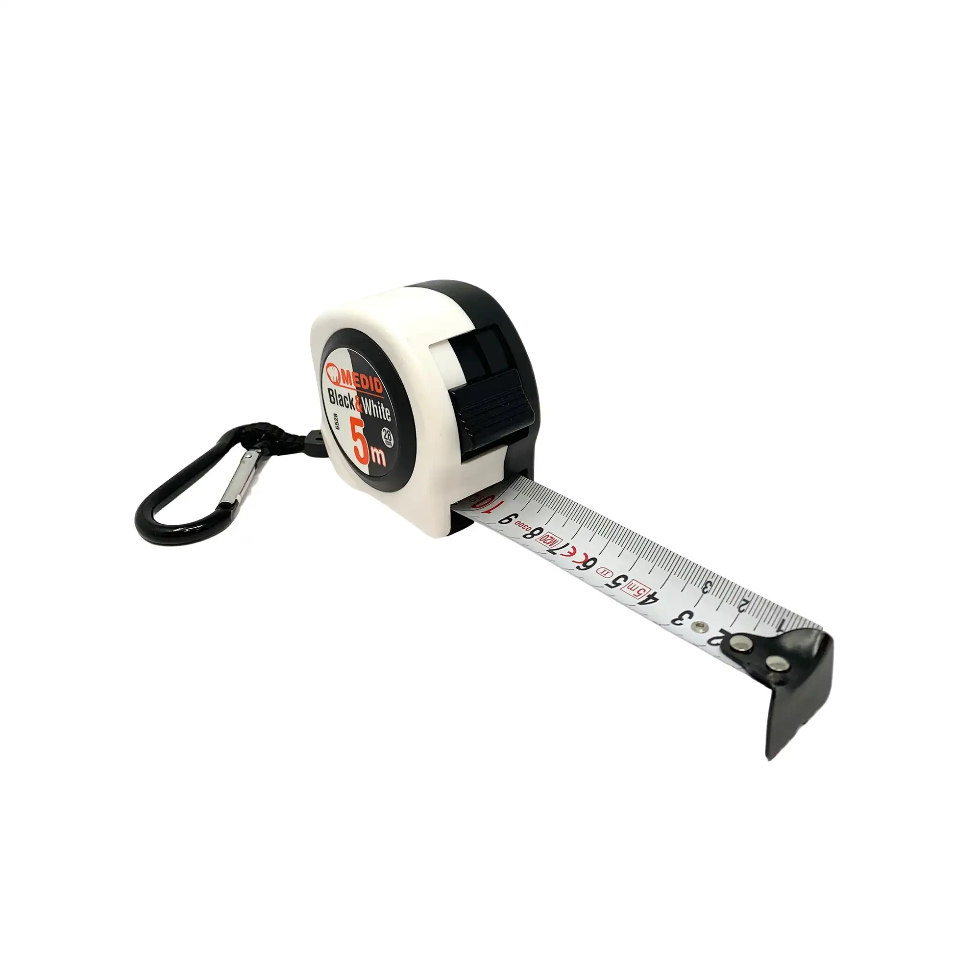MEDID 6528 Roll tape measure Black & White 5m x 28 mm (img_002) MEDID 6528 Roll tape measure Black & White 5m x 28 mm (img_002)