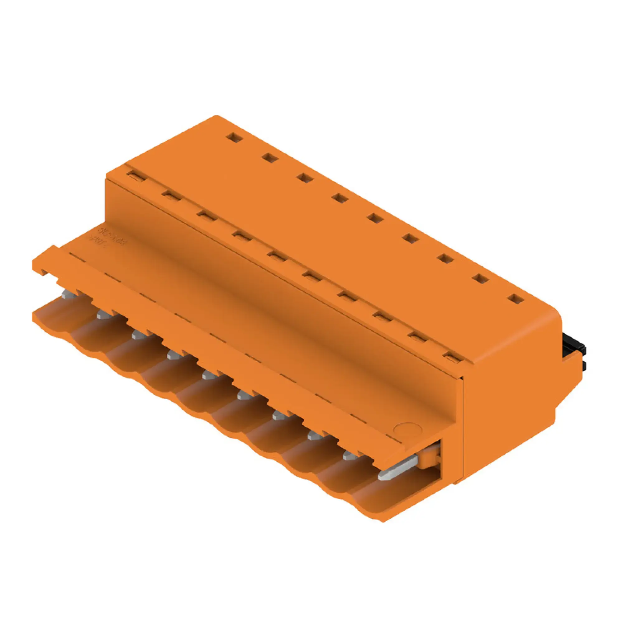 Weidmüller 1335410000 PCB connector (wire connection), 320 V, 25.9 A, Pitch in mm: 5.08, 3.31 mm², Number of poles: 10, PUSH IN with actuator, Box (img_001)