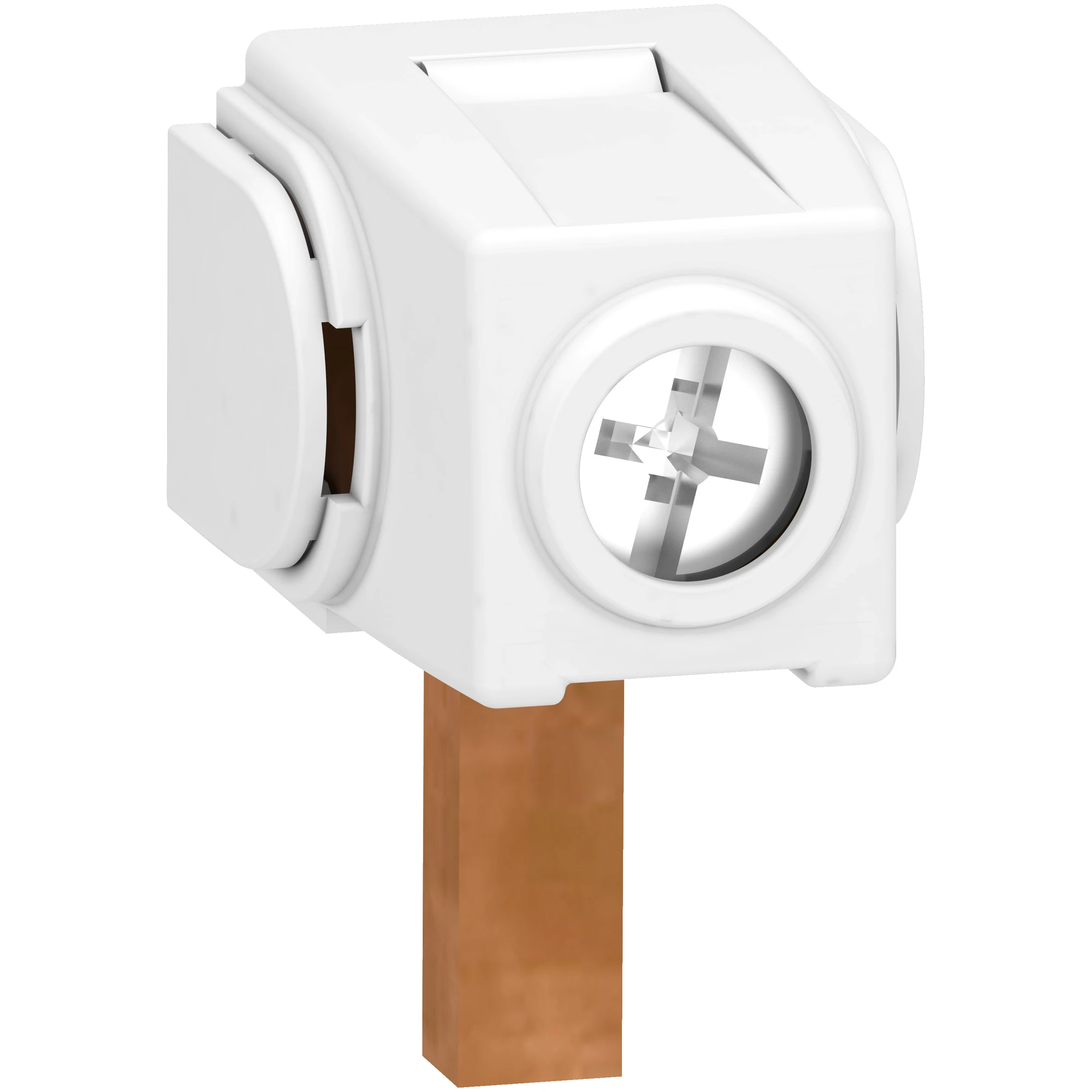Schneider Electric A9XPCD04 Feed-in terminal bridge (short) for cage clamp iC60, IID, pack of 4 (img_001) Schneider Electric A9XPCD04 Feed-in terminal bridge (short) for cage clamp iC60, IID, pack of 4 (img_001)