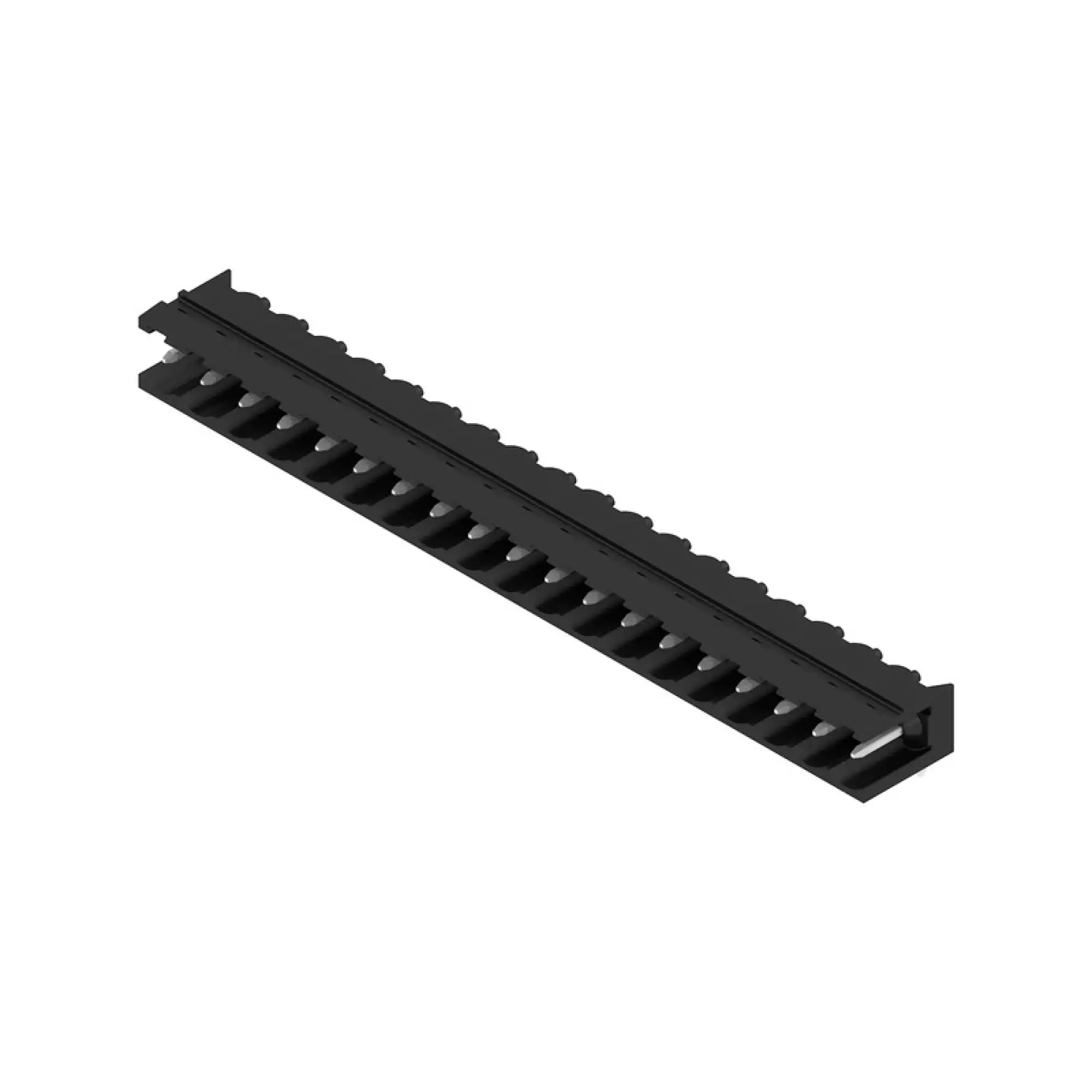 Weidmüller 1155250000 PCB connector (board connection), 320 V, 24 A, Pitch in mm: 5.08, Number of poles: 19, THT solder connection, Box (img_001)