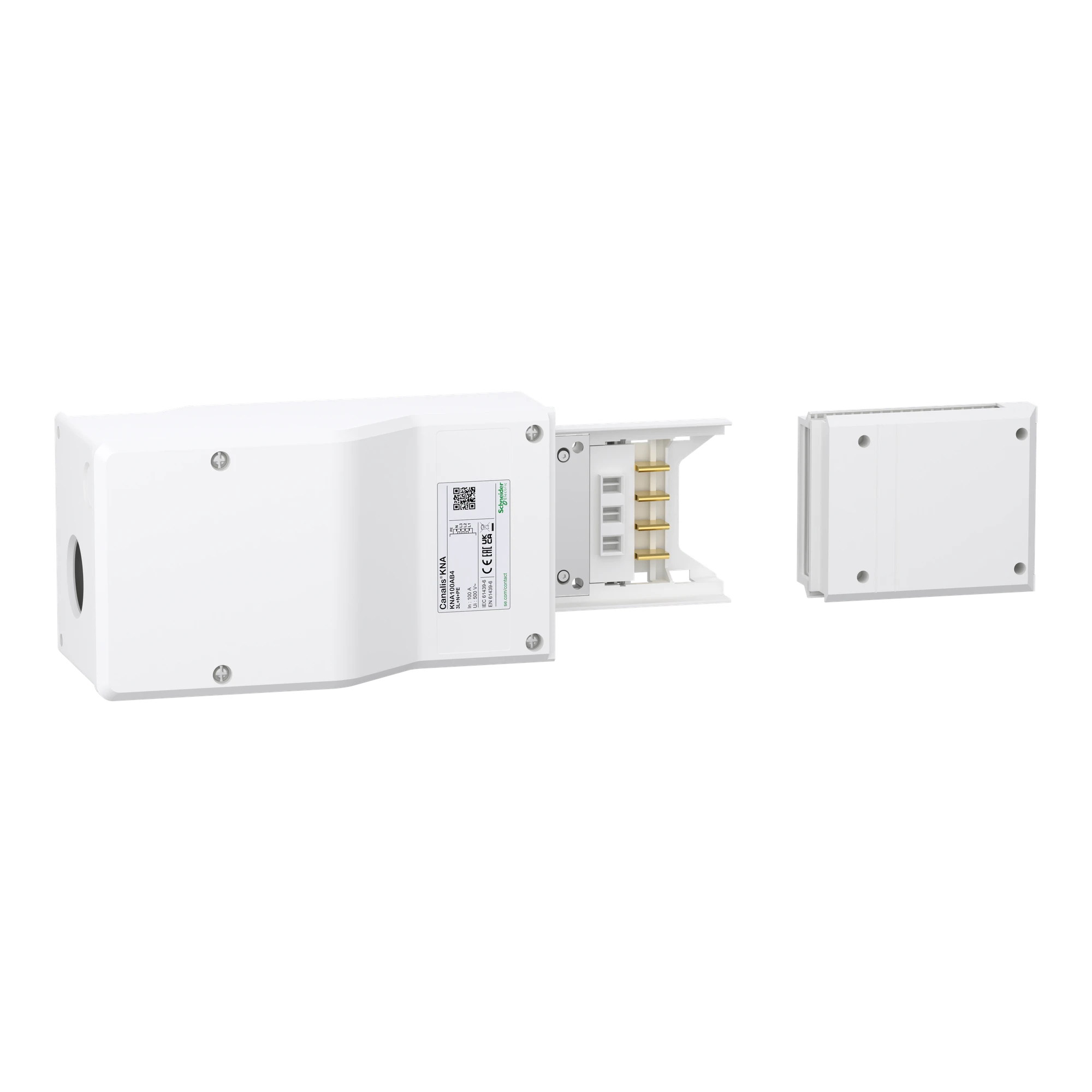 Schneider Electric KNA100AB4 KNA Terminal Feed Box, 100A, Left or Right (img_001) Schneider Electric KNA100AB4 KNA Terminal Feed Box, 100A, Left or Right (img_001)
