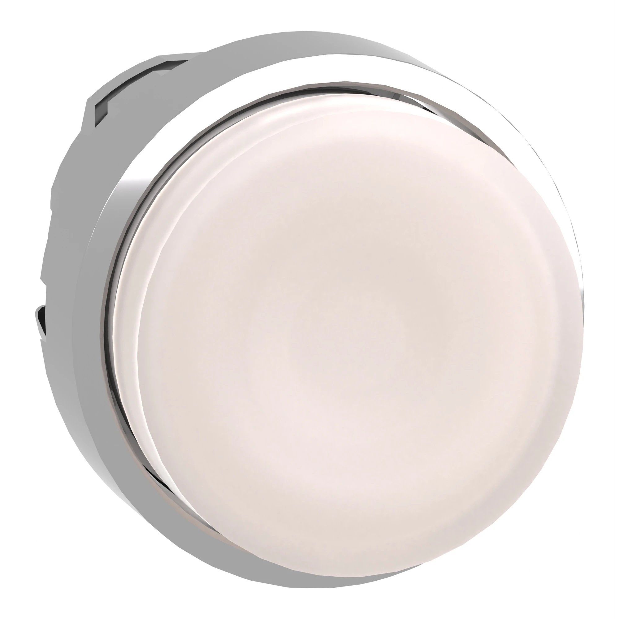 Schneider Electric ZB4BW113 Illuminated pushbutton, front element, Harmony XB4, metal, 22mm, white, protruding, unlabelled, for universal LED (img_001) Schneider Electric ZB4BW113 Illuminated pushbutton, front element, Harmony XB4, metal, 22mm, white, protruding, unlabelled, for universal LED (img_001)
