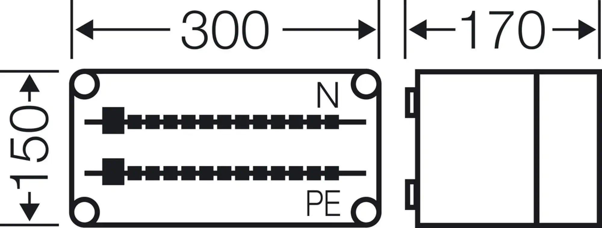 Hensel 20001151 Klemmengehäuse Erweiterungsset Mi PV 5511 (img_003)