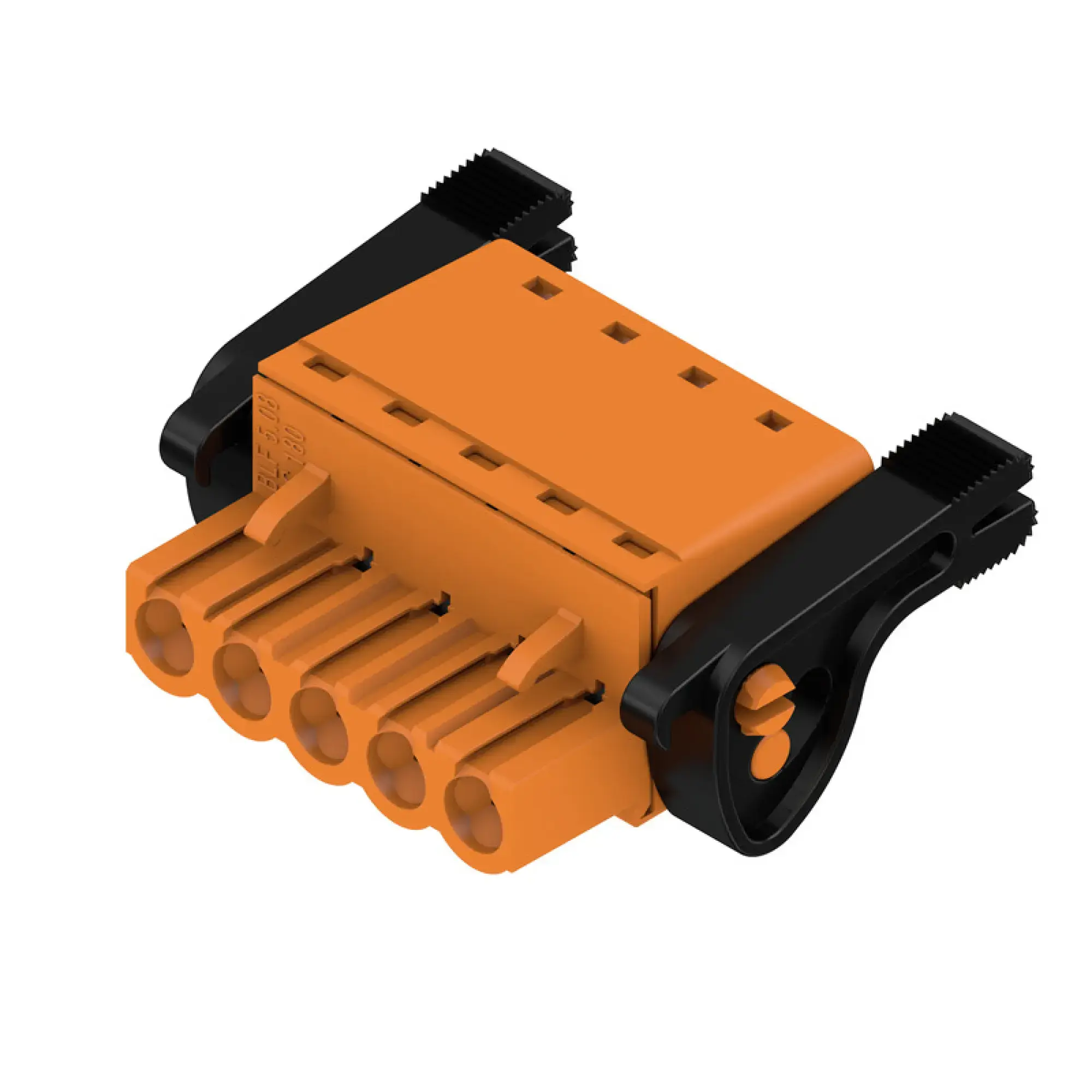 Weidmüller 1014410000 PCB connector (wire connection), 320 V, 24 A, Pitch in mm: 5.08, 3.31 mm², Number of poles: 5, PUSH IN with actuator, Box (img_001)