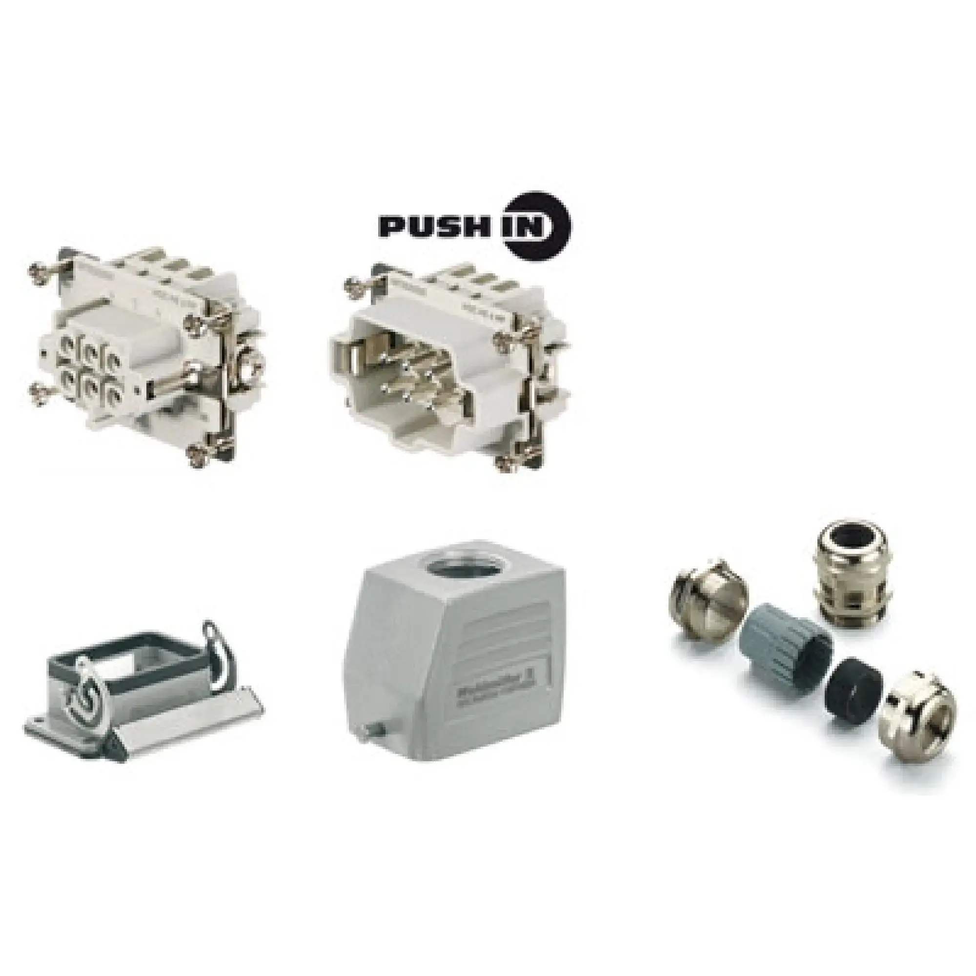 Weidmüller 1061720000 Industrial connectors (set), Series: HE, PUSH IN, Size: 3, Number of poles: 6 (img_001) Weidmüller 1061720000 Industrial connectors (set), Series: HE, PUSH IN, Size: 3, Number of poles: 6 (img_001)
