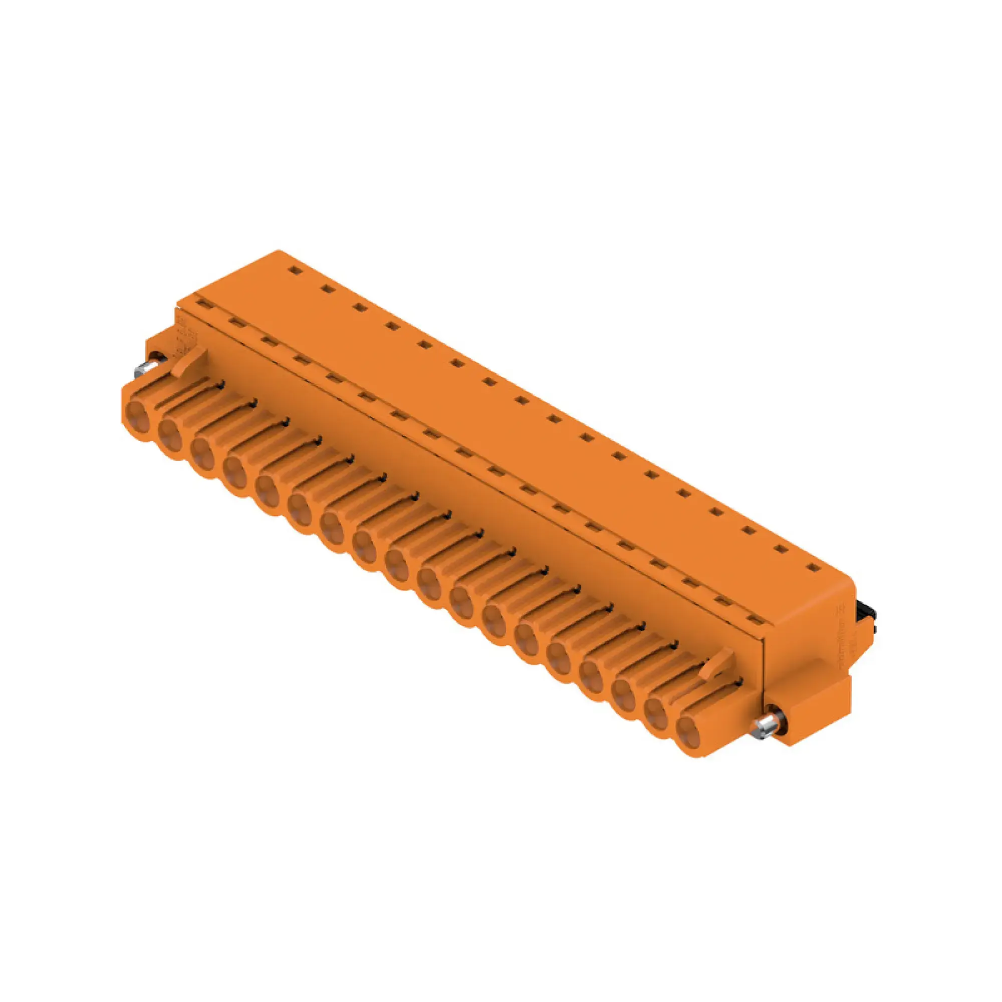 Weidmüller 1013260000 PCB connector (wire connection), 320 V, 24 A, Pitch in mm: 5.08, 3.31 mm², Number of poles: 18, PUSH IN with actuator, Box (img_001)