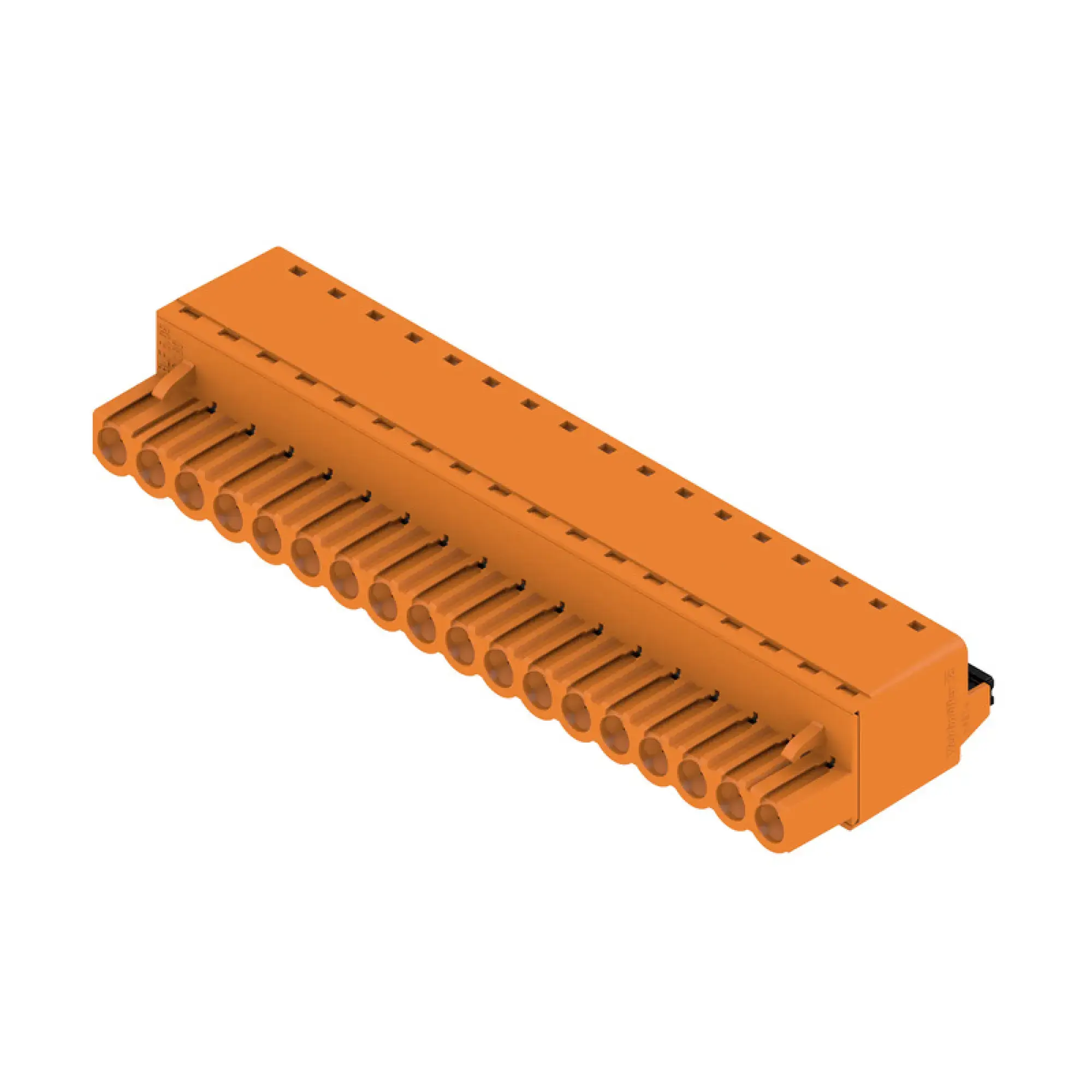 Weidmüller 1013860000 PCB connector (wire connection), 320 V, 24 A, Pitch in mm: 5.08, 3.31 mm², Number of poles: 18, PUSH IN with actuator, Box (img_001)
