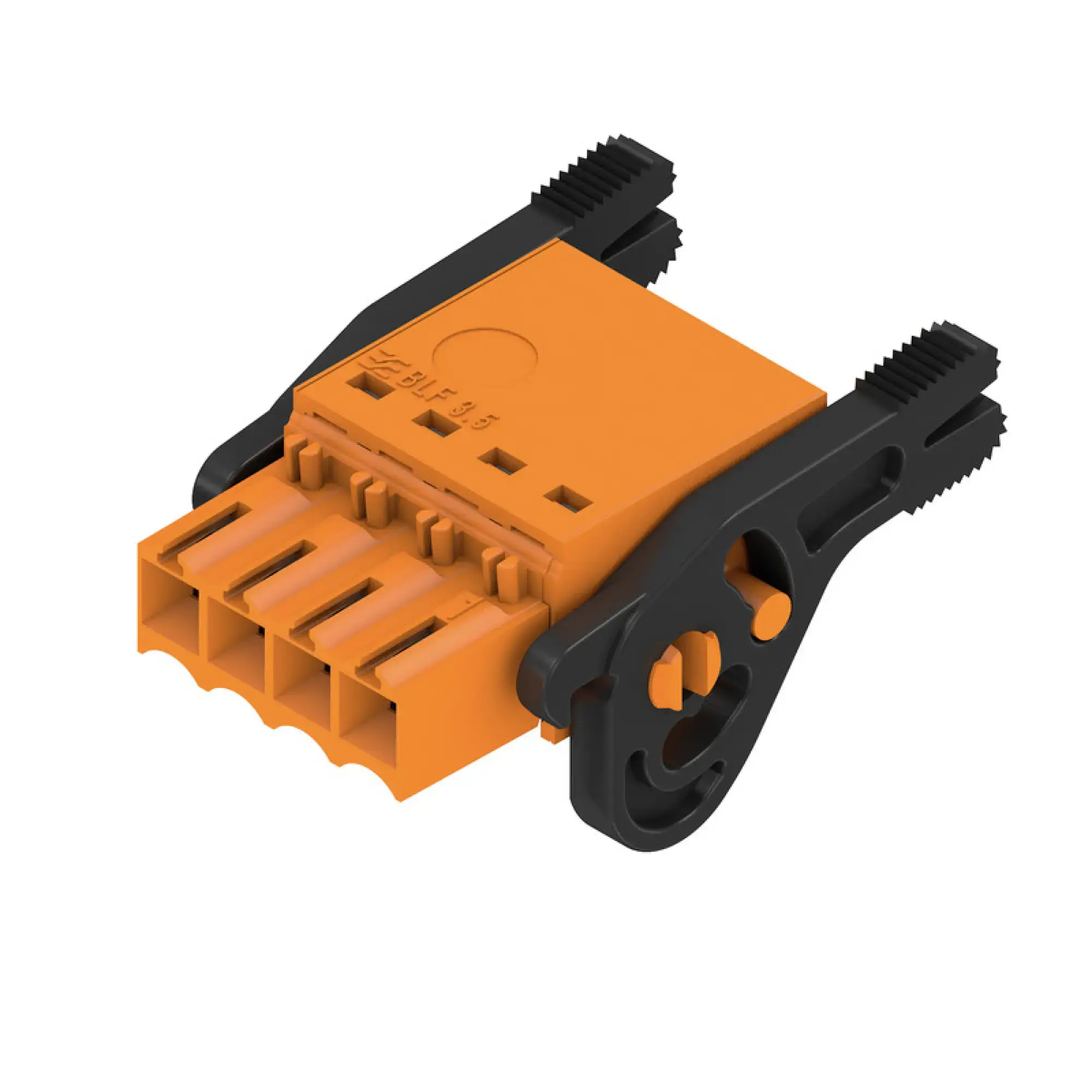 Weidmüller 2459700000 PCB connector (wire connection), 160 V, 17.5 A, Pitch in mm: 3.50, 1.5 mm², Number of poles: 4, PUSH IN with actuator, Box (img_001)