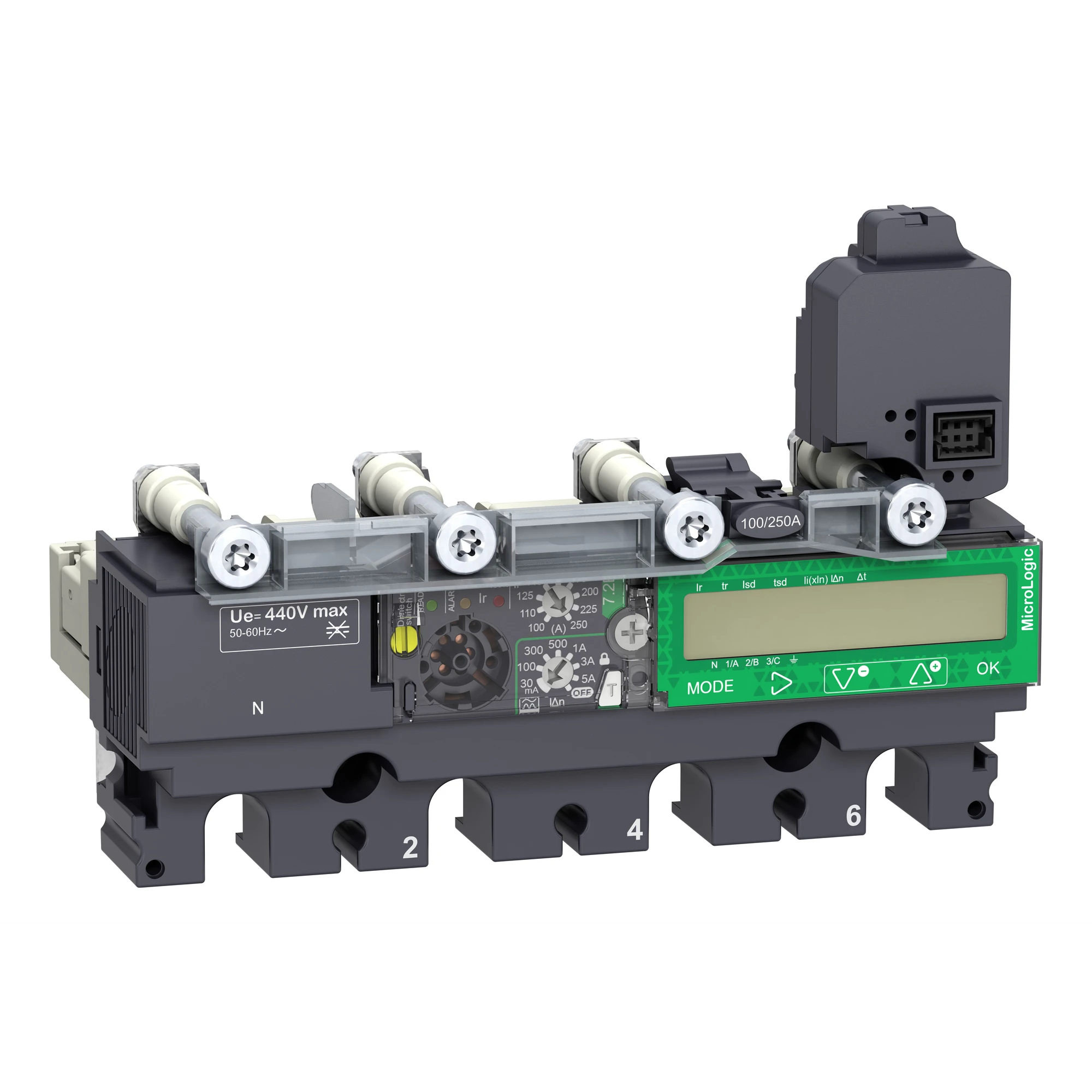 Schneider Electric C1047A100 Electronic Trip Unit MicroLogic 7.2E AL 100A 4P4D for Compact NSX100-250 Circuit Breaker (img_001) Schneider Electric C1047A100 Electronic Trip Unit MicroLogic 7.2E AL 100A 4P4D for Compact NSX100-250 Circuit Breaker (img_001)