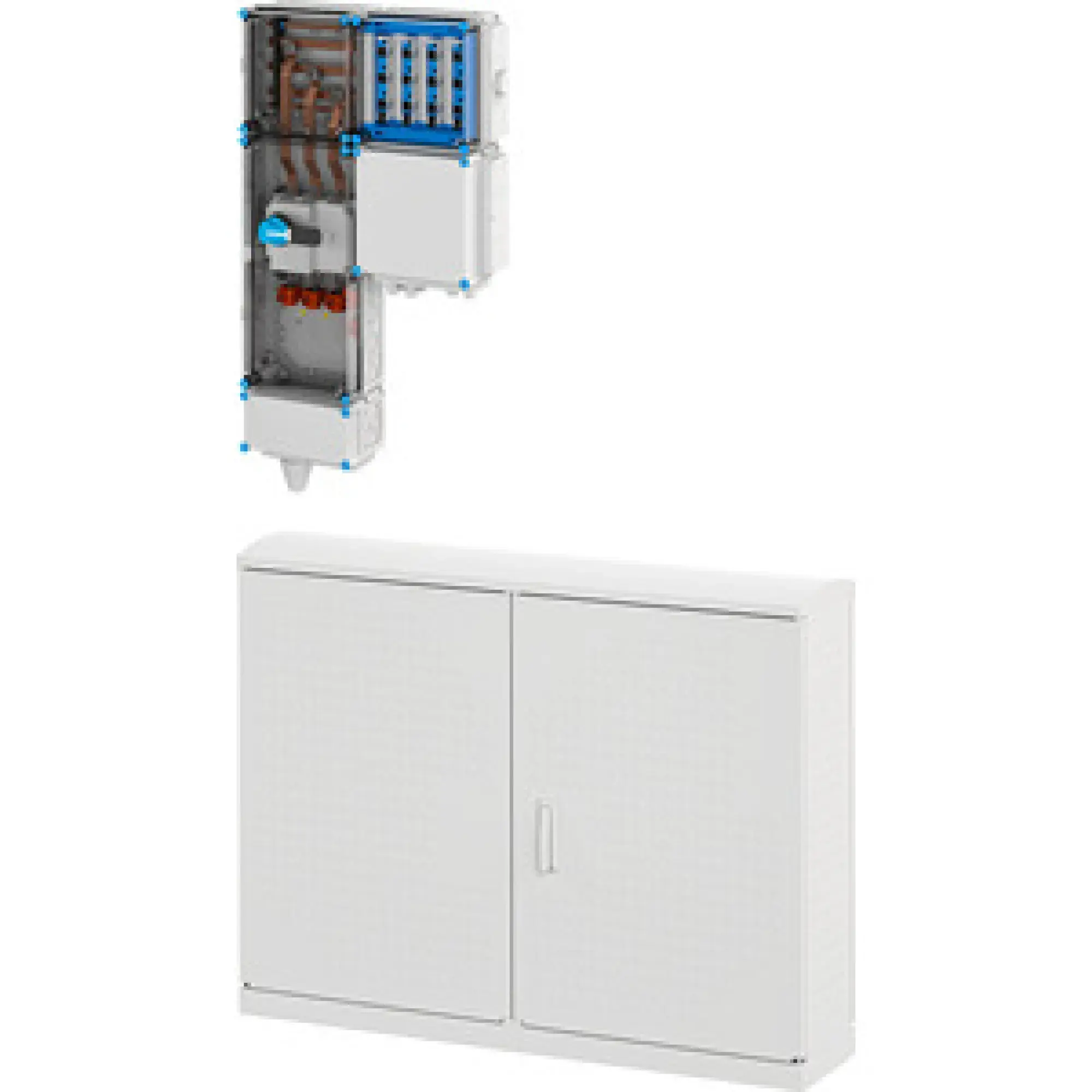 Hensel 65000158 Ladeverteiler für bis zu 4 Ladepunkte à 22kW Mi EV 22kW 4010 (img_001)