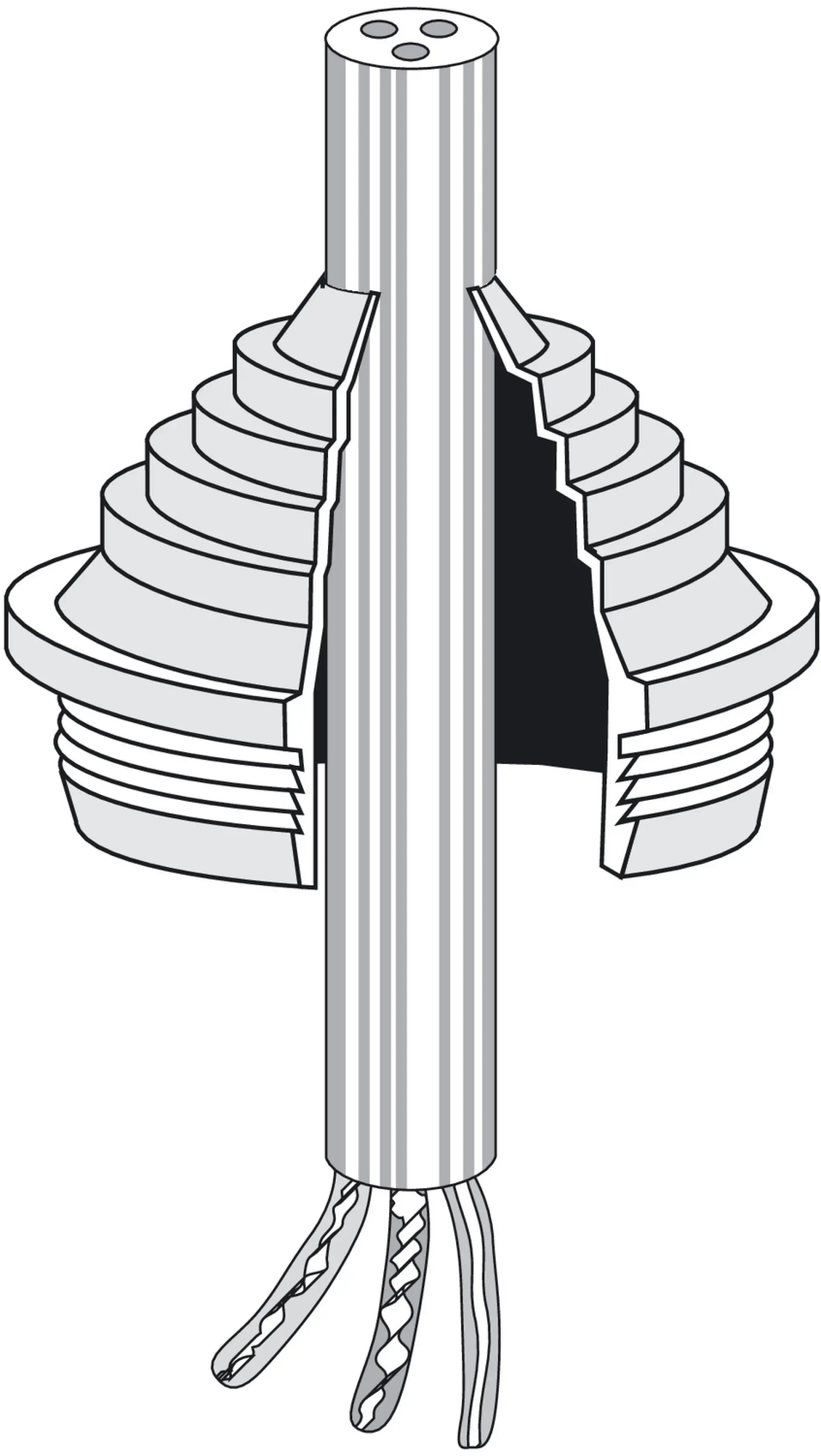 Hensel 3600175 Stufenstutzen IP 55, M 25 STM 25 (img_003) Hensel 3600175 Stufenstutzen IP 55, M 25 STM 25 (img_003)