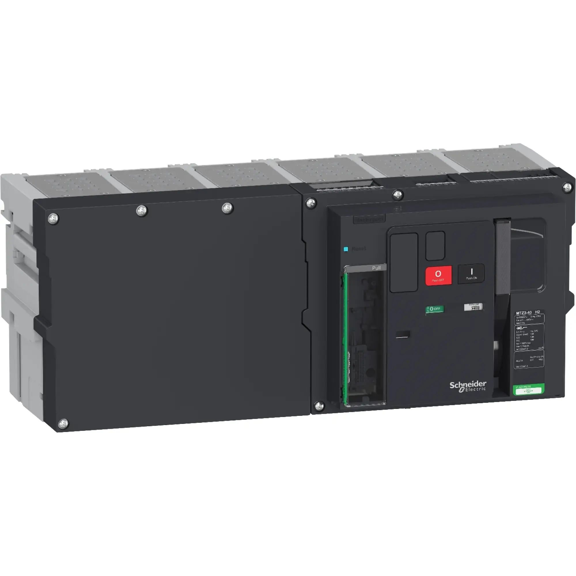 Schneider Electric LV848337 MasterPact MTZ3 4000A H2 Icu=150kA/440V 3P Basic Frame Plug-in (img_002)