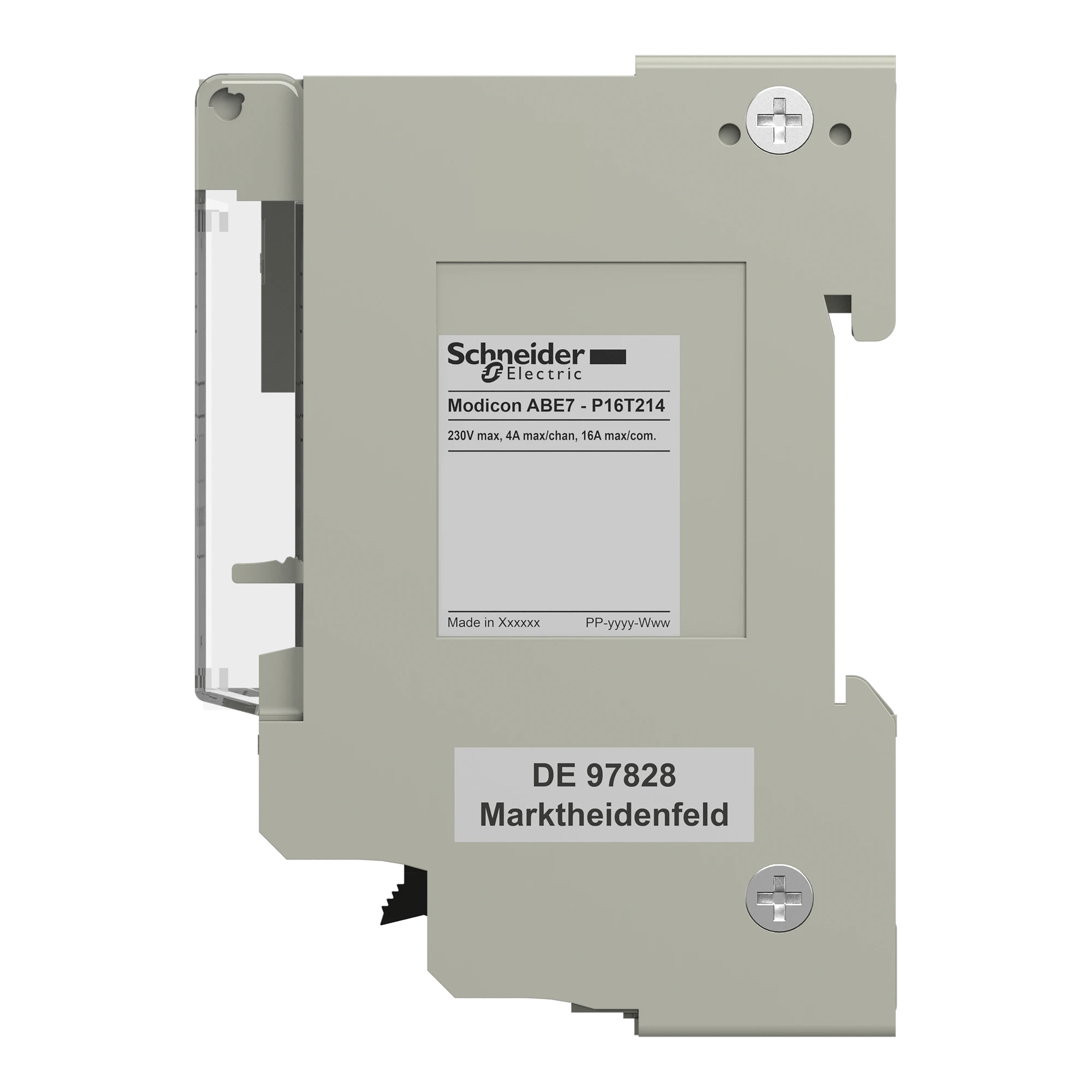 Schneider Electric ABE7P16T214 BASE FOR EM/SS REL. SAF/CHAN. 16 O-WITHOUT COMMONS- (img_005) Schneider Electric ABE7P16T214 BASE FOR EM/SS REL. SAF/CHAN. 16 O-WITHOUT COMMONS- (img_005)