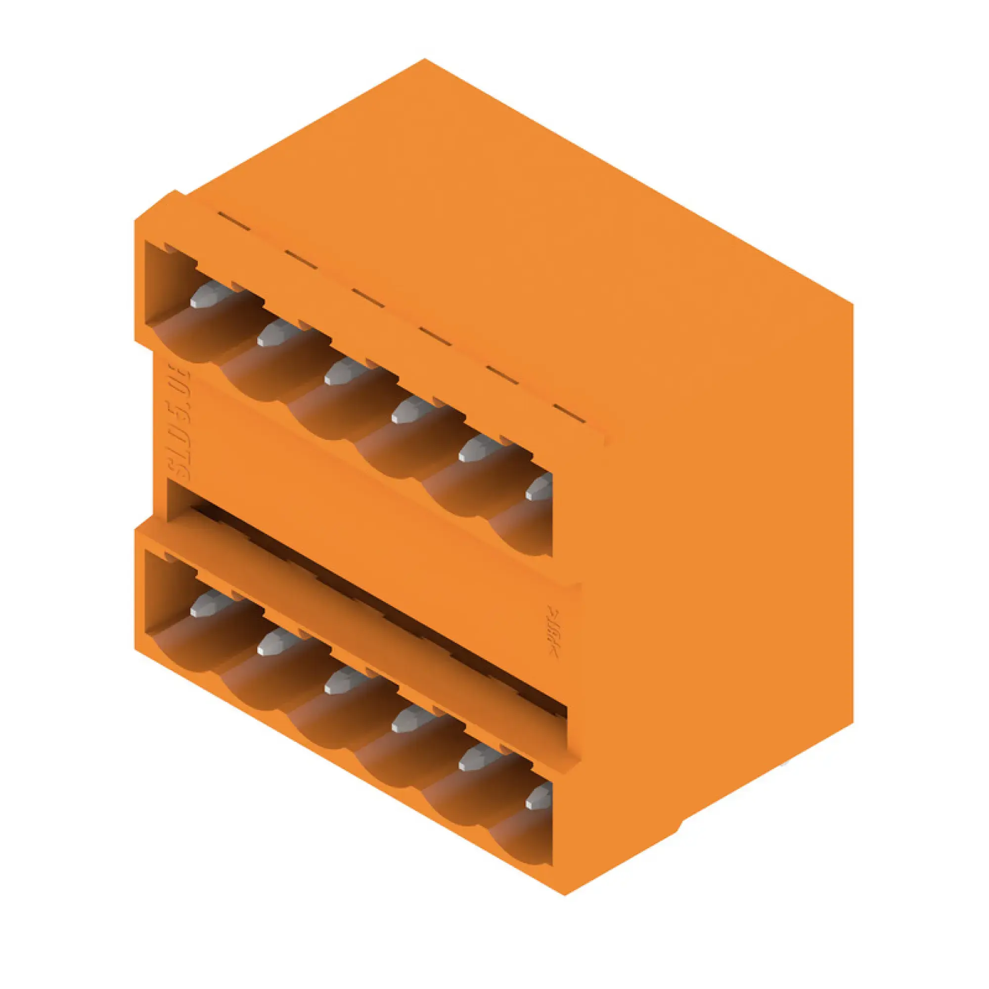 Weidmüller 1601830000 PCB connector (board connection), 250 V, 11 A, Pitch in mm: 5.08, Number of poles: 12, THT solder connection, Box (img_001)