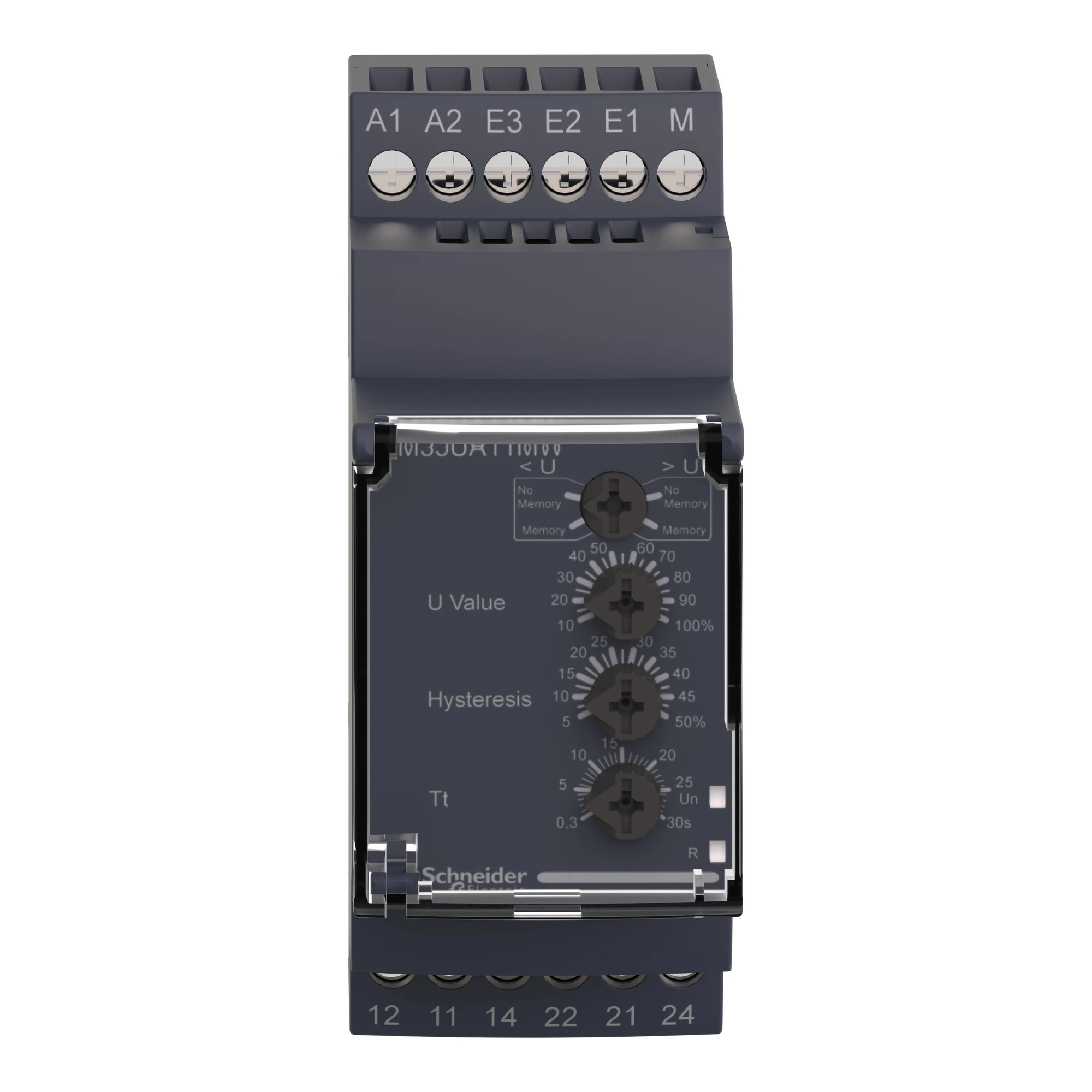 Schneider Electric RM35UA11MW Multifunction Voltage Monitor, 0.05-5 V, 24-240VAC/DC, 2 W (img_003) Schneider Electric RM35UA11MW Multifunction Voltage Monitor, 0.05-5 V, 24-240VAC/DC, 2 W (img_003)