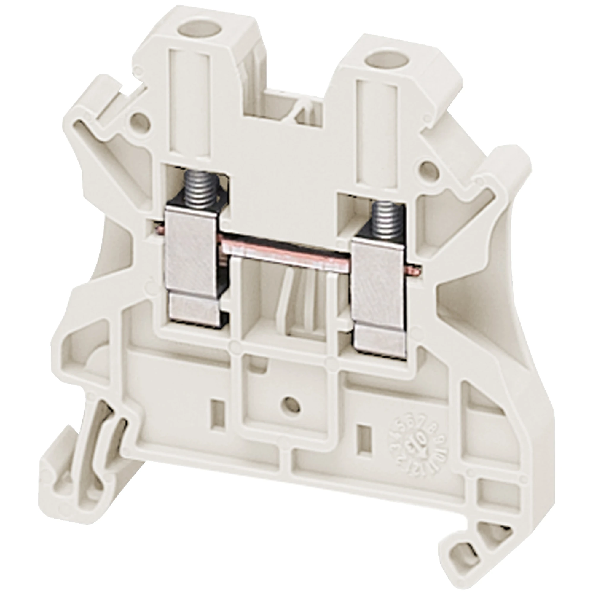 Schneider Electric NSYTRV42WH Linergy terminal block for passing through, 4mm2, 32A, 1 level, 1x1, screw, white (img_001) Schneider Electric NSYTRV42WH Linergy terminal block for passing through, 4mm2, 32A, 1 level, 1x1, screw, white (img_001)
