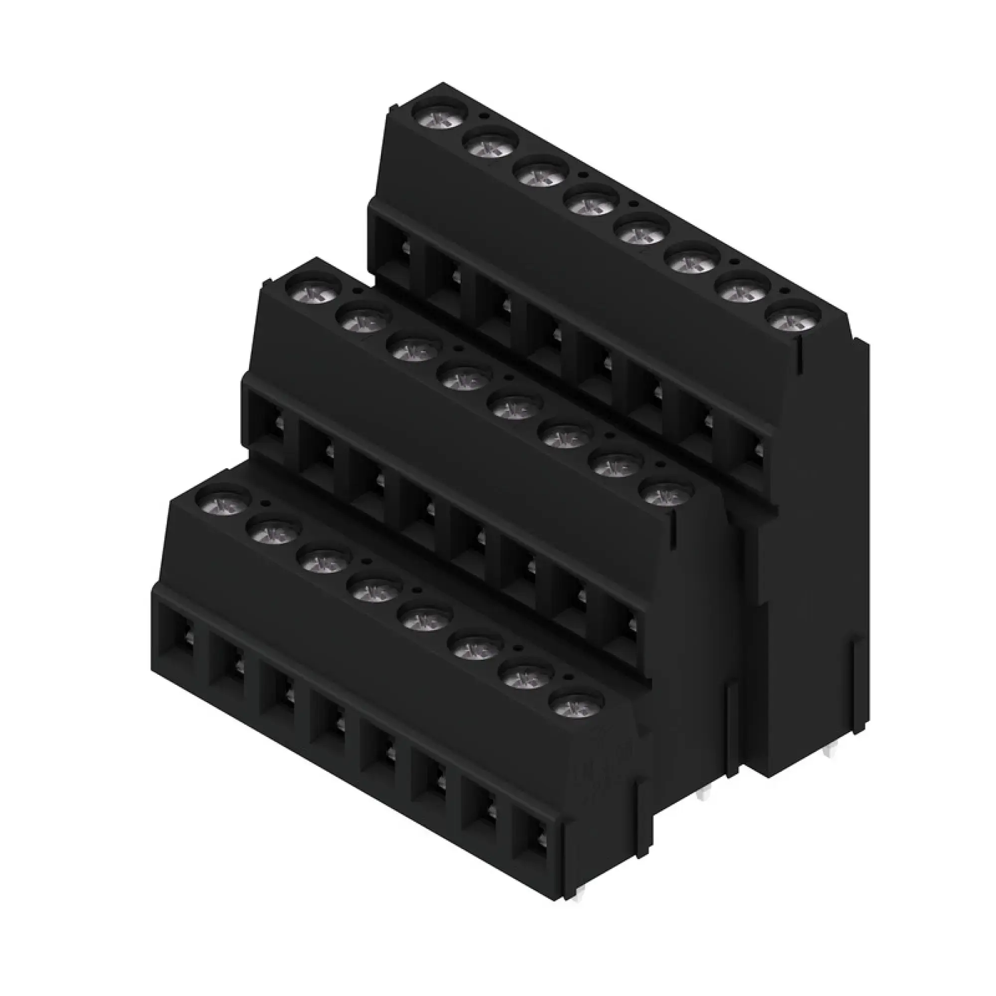 Weidmüller 1769990000 PCB terminal, 320 V, 17.5 A, Pitch in mm: 5.08, 2.5 mm², Number of poles: 24, Clamping yoke connection, THT solder connection, 90°, Box (img_001) Weidmüller 1769990000 PCB terminal, 320 V, 17.5 A, Pitch in mm: 5.08, 2.5 mm², Number of poles: 24, Clamping yoke connection, THT solder connection, 90°, Box (img_001)