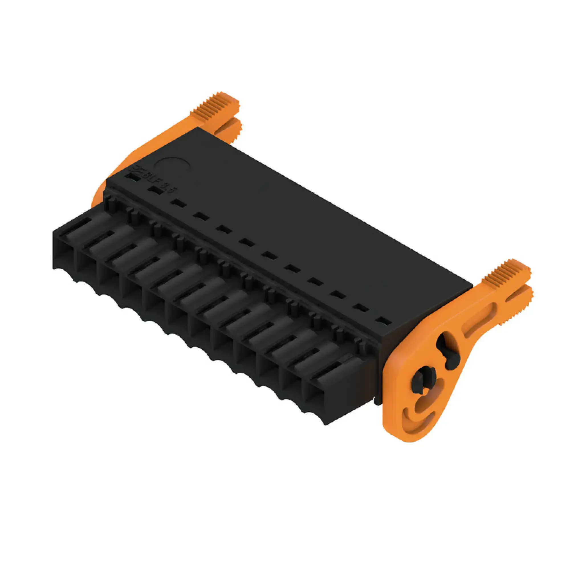 Weidmüller 2538110000 PCB connector (wire connection), 160 V, 17.5 A, Pitch in mm: 3.50, 1.5 mm², Number of poles: 12, PUSH IN with actuator, Box (img_001)