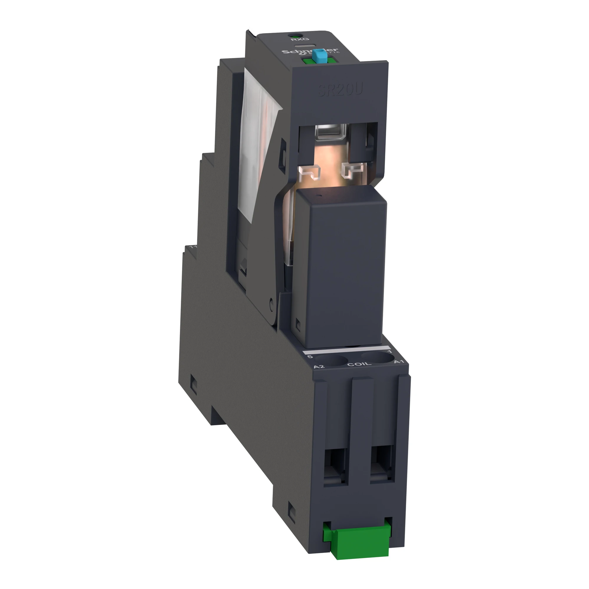 Schneider Electric RXG12BDPV Interface Relay 1W 10A 24VDC LED Test Button Socket Bracket Diode Mounted (img_005) Schneider Electric RXG12BDPV Interface Relay 1W 10A 24VDC LED Test Button Socket Bracket Diode Mounted (img_005)