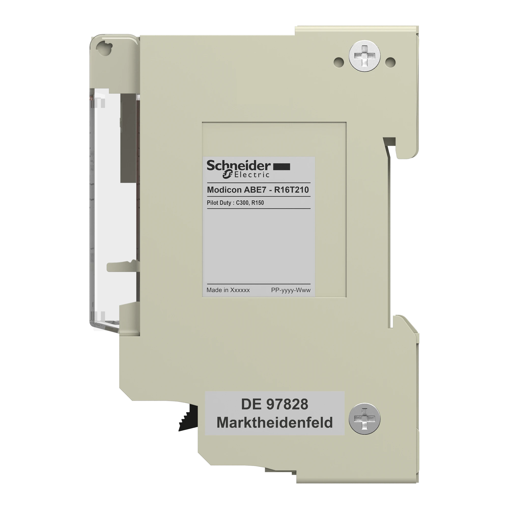 Schneider Electric ABE7R16T210 Terminal block, w. permanently soldered relay ABE7, 16 channels, relay 10mm (img_005) Schneider Electric ABE7R16T210 Terminal block, w. permanently soldered relay ABE7, 16 channels, relay 10mm (img_005)