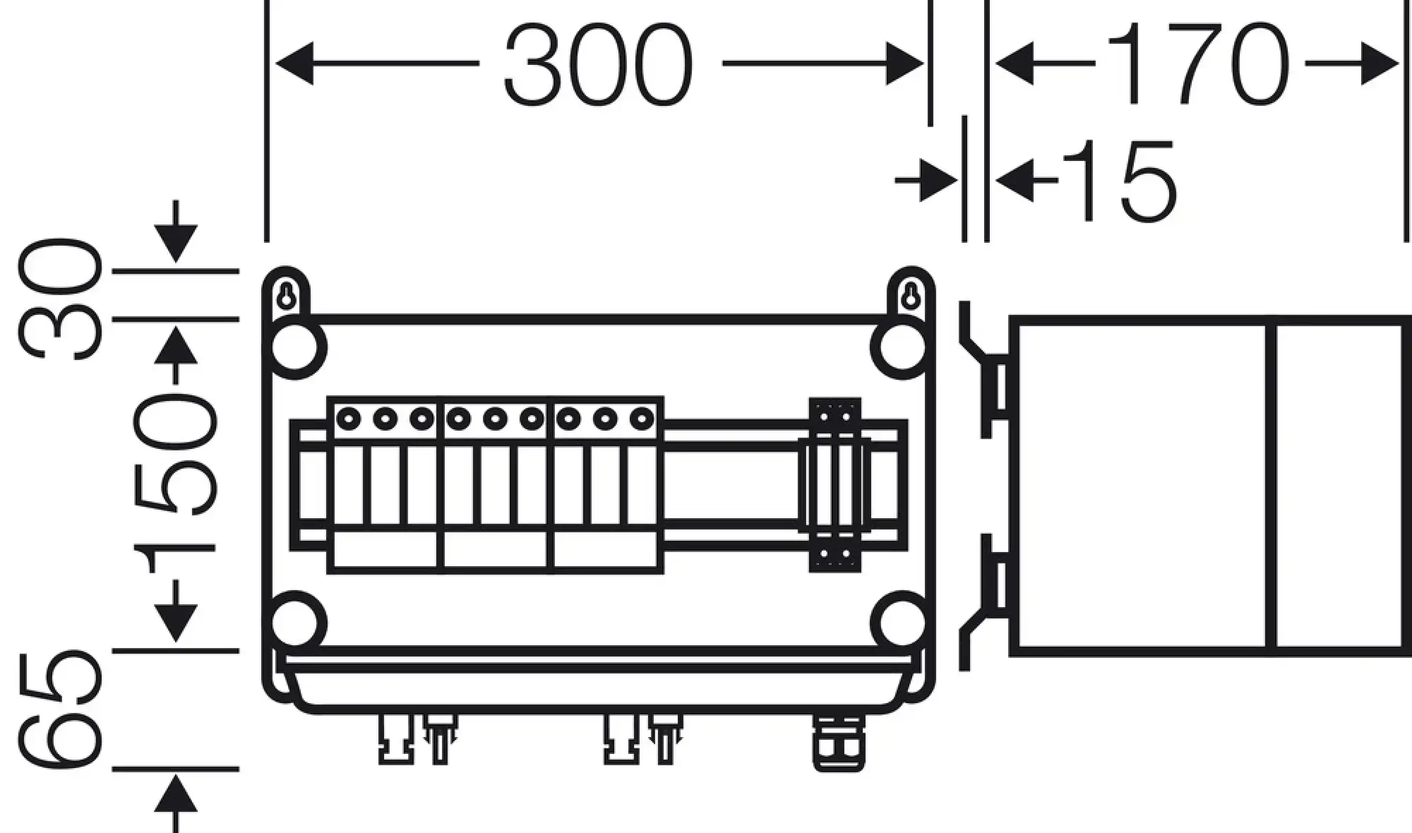 Hensel 20001177 PV-Generatoranschlusskasten, mit ÜSE, 3xPV-Strang auf 3xWR-Eing. Mi PV 1133 (img_003) Hensel 20001177 PV-Generatoranschlusskasten, mit ÜSE, 3xPV-Strang auf 3xWR-Eing. Mi PV 1133 (img_003)