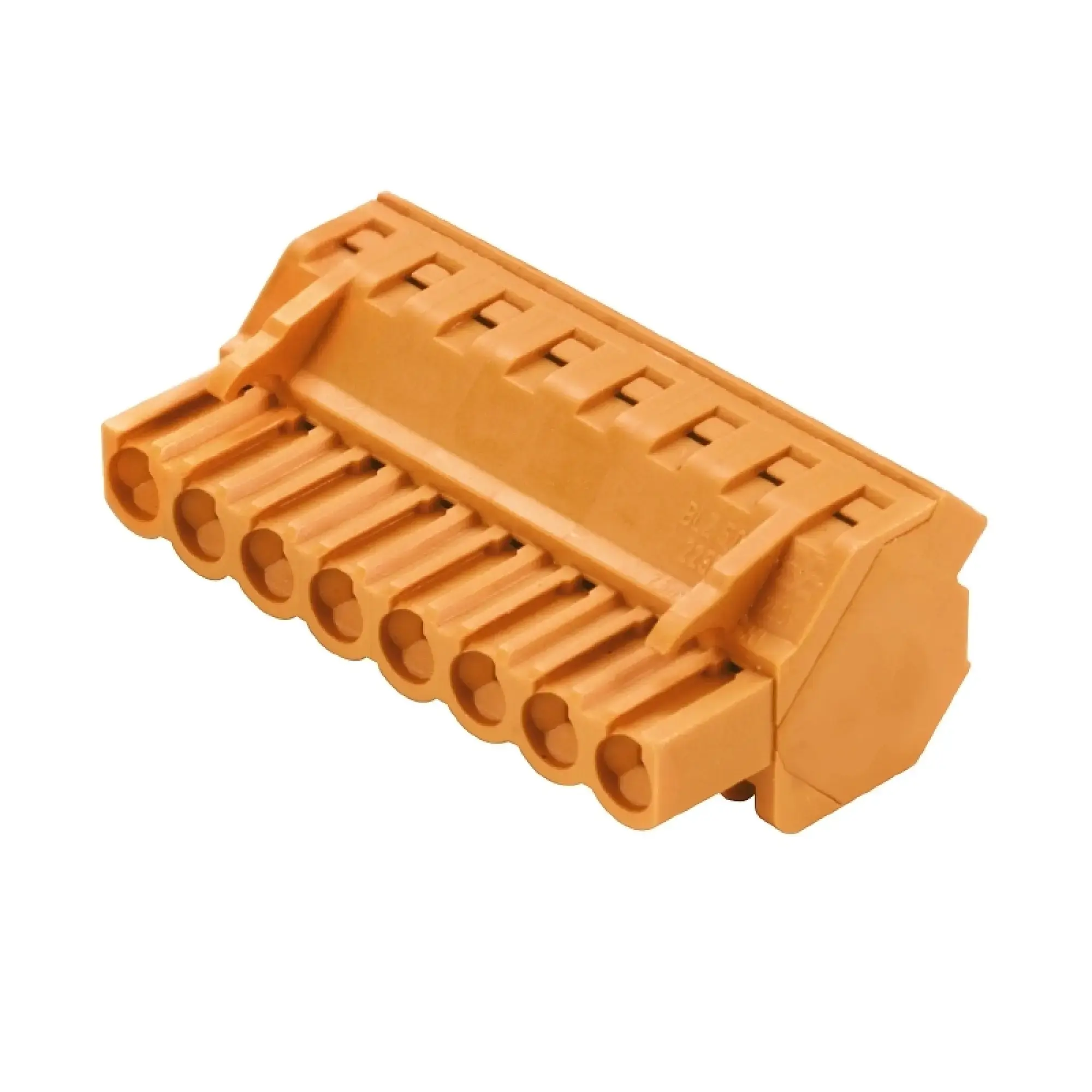 Weidmüller 1946310000 PCB connector (wire connection), 320 V, 17.5 A, Pitch in mm: 5.08, 4 mm², Number of poles: 8, Clamping yoke connection, Box (img_001)