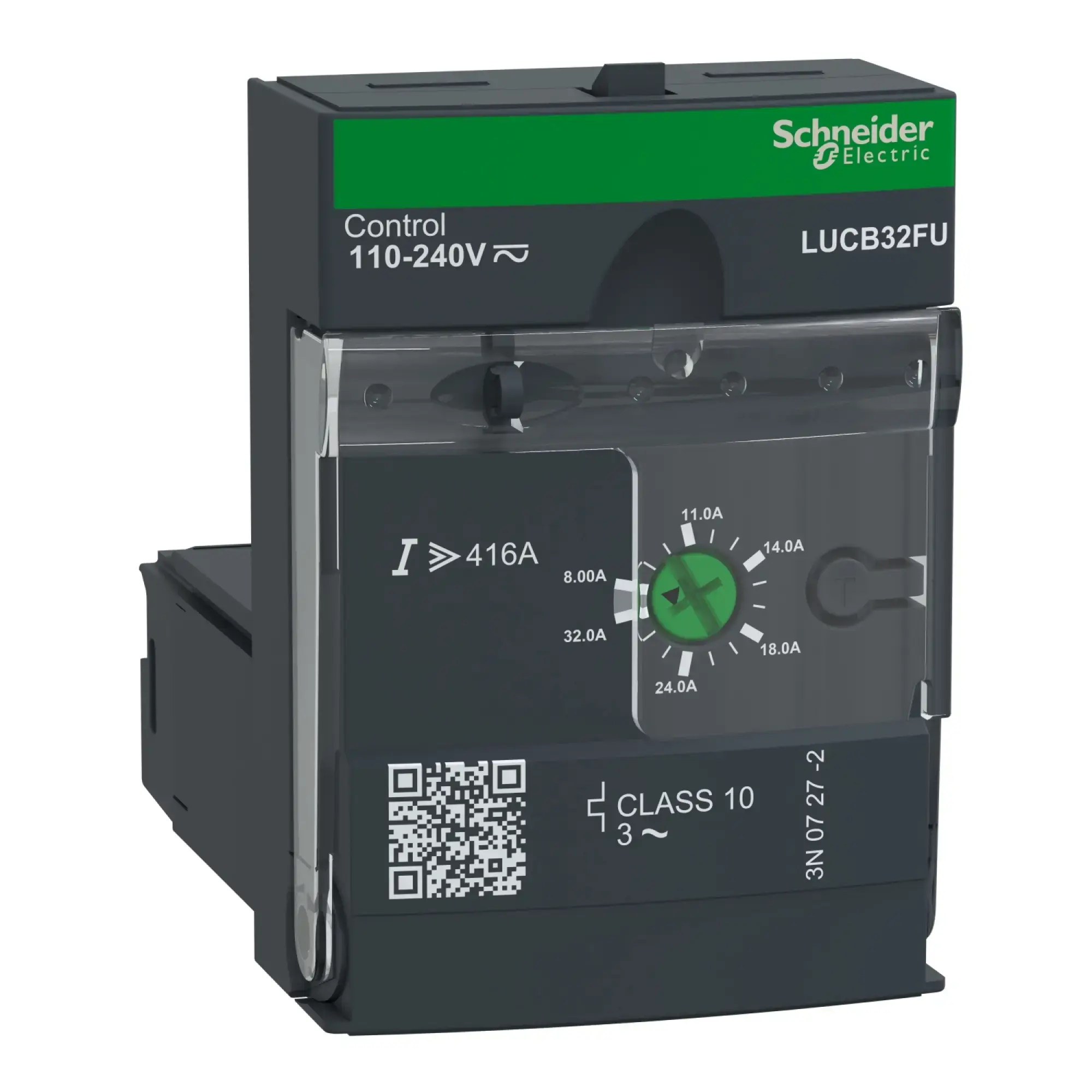 Schneider Electric LUCB32FU Control Unit Advanced LUCB, Class 10, 8-32A, 110-220V DC/AC (img_002)