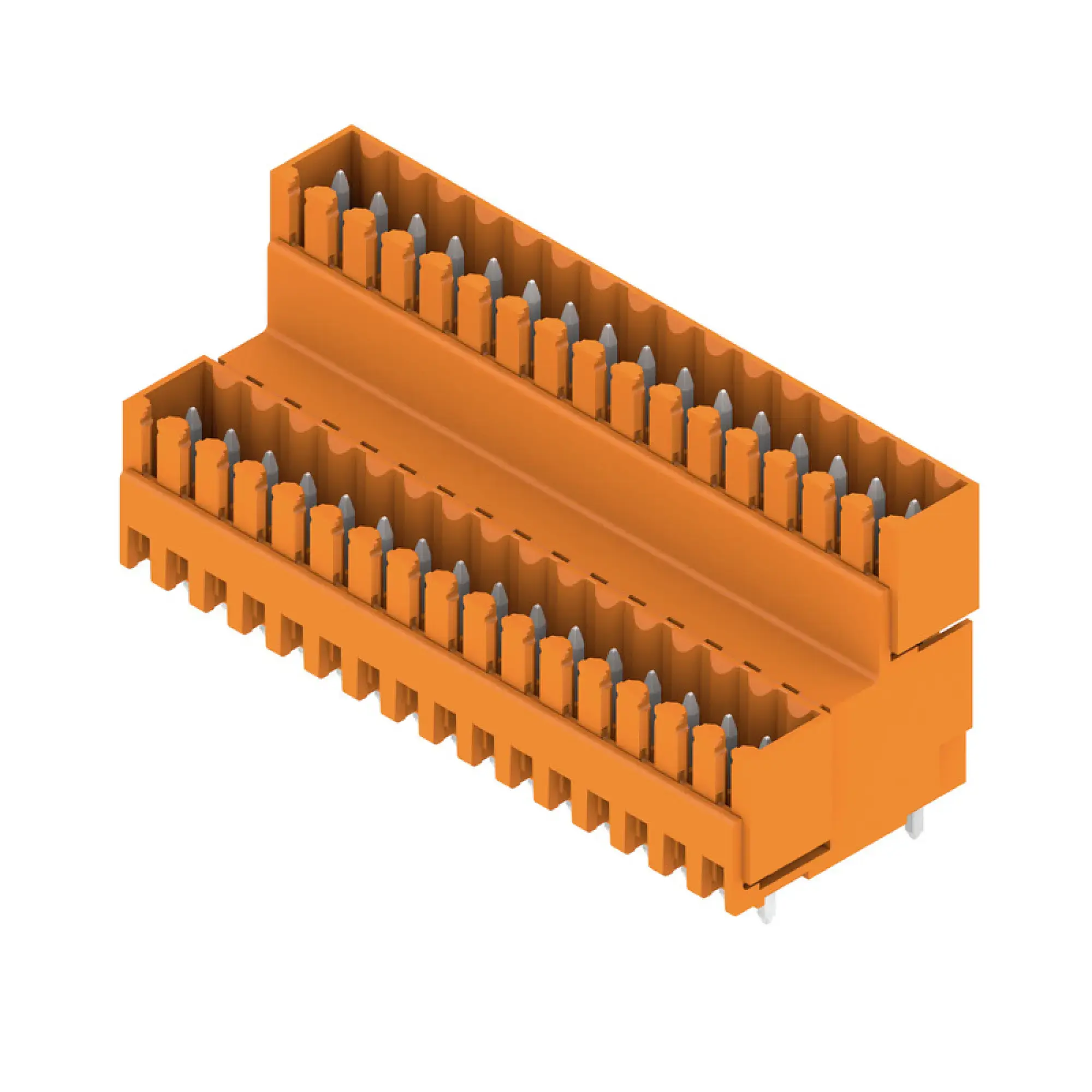Weidmüller 1641180000 PCB connector (board connection), 160 V, 10.5 A, Pitch in mm: 3.50, Number of poles: 32, THT solder connection, Box (img_001) Weidmüller 1641180000 PCB connector (board connection), 160 V, 10.5 A, Pitch in mm: 3.50, Number of poles: 32, THT solder connection, Box (img_001)