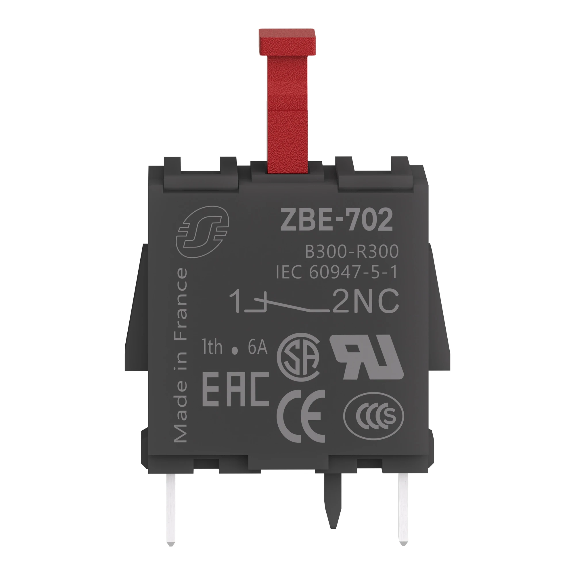 Schneider Electric ZBE702 Auxiliary contact, contact block, Harmony XB4 and XB5, 22mm, 30mm, PCB, circuit board, 1NO (img_007) Schneider Electric ZBE702 Auxiliary contact, contact block, Harmony XB4 and XB5, 22mm, 30mm, PCB, circuit board, 1NO (img_007)