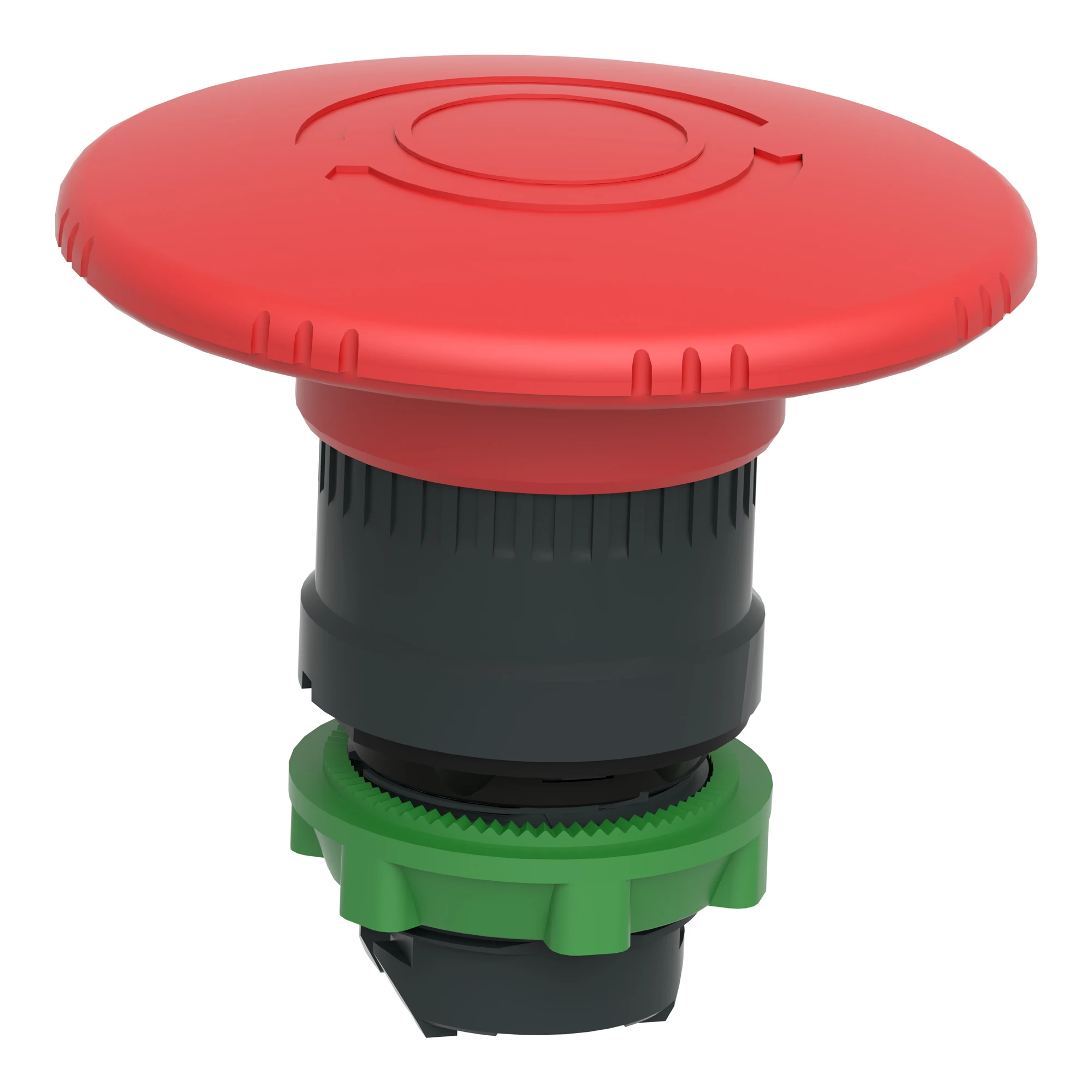 Schneider Electric ZB5AS864 Emergency Stop Switch, Front Element, Harmony XB5, Plastic, 22mm, Red, Mushroom 60mm, Twist Release (img_005)