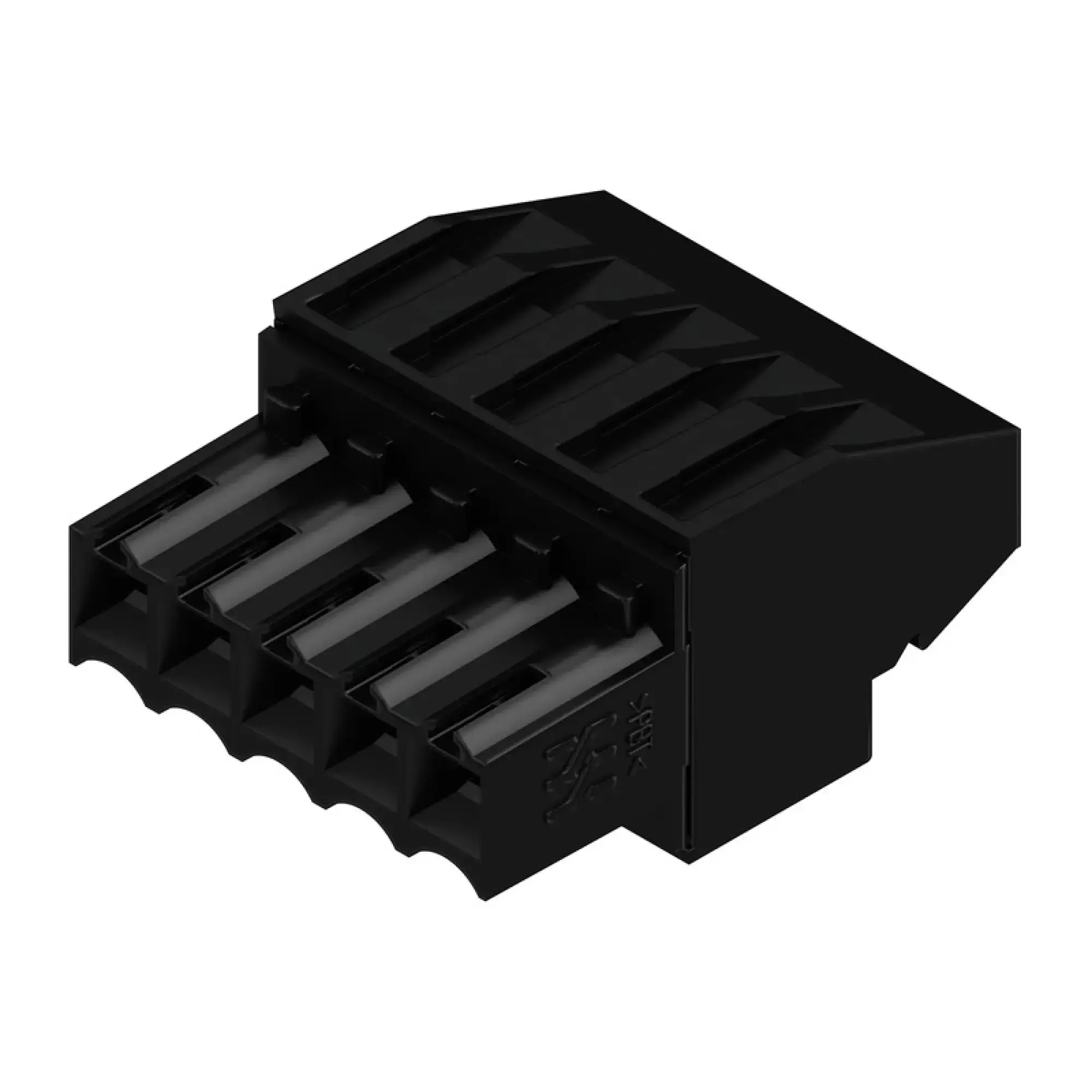 Weidmüller 1639730000 PCB connector (wire connection), 160 V, 12 A, Pitch in mm: 3.50, 1.5 mm², Number of poles: 5, Clamping yoke connection, Box (img_001)