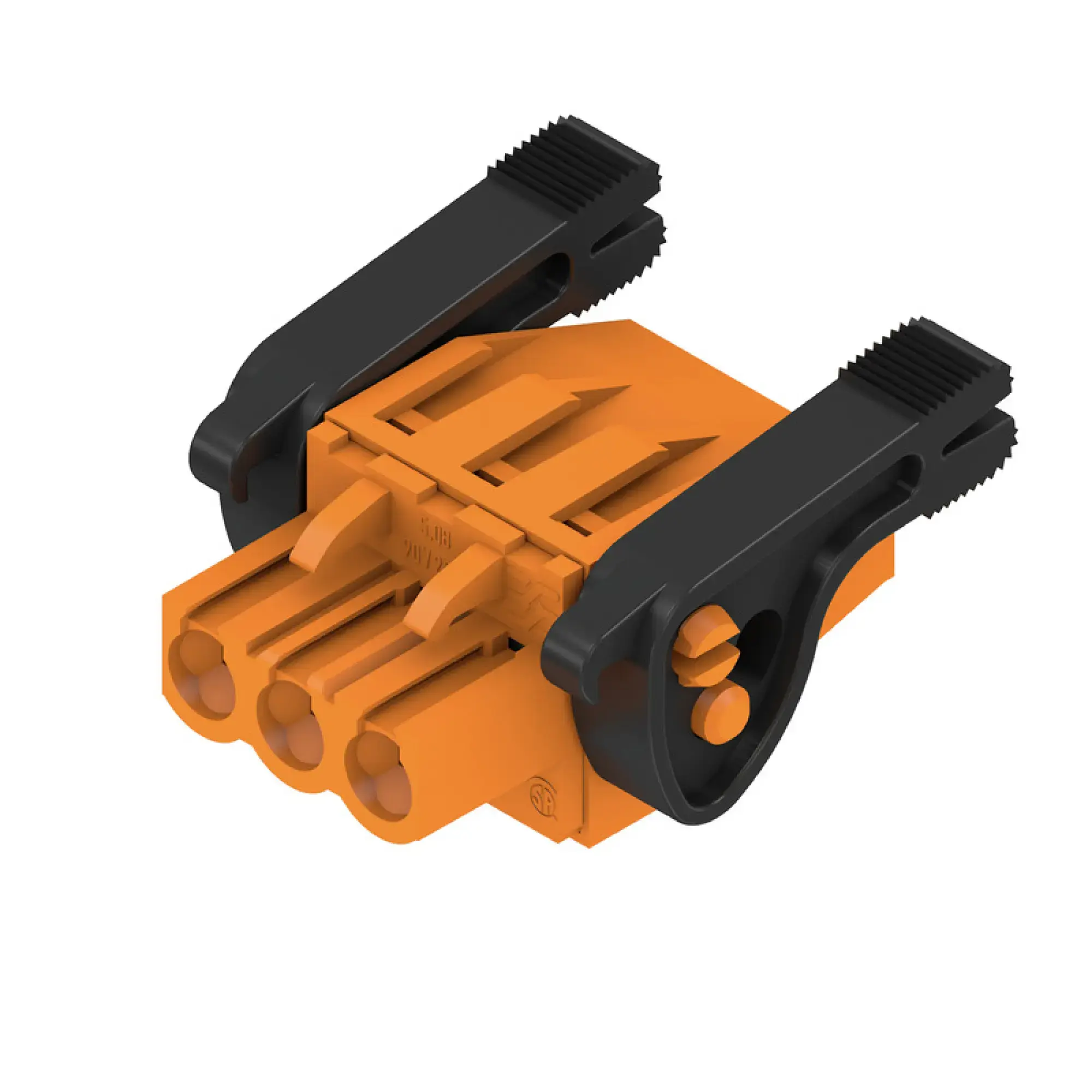 Weidmüller 1947540000 PCB connector (wire connection), 320 V, 23 A, Pitch in mm: 5.08, 4 mm², Number of poles: 3, Clamping yoke connection, Box (img_001)