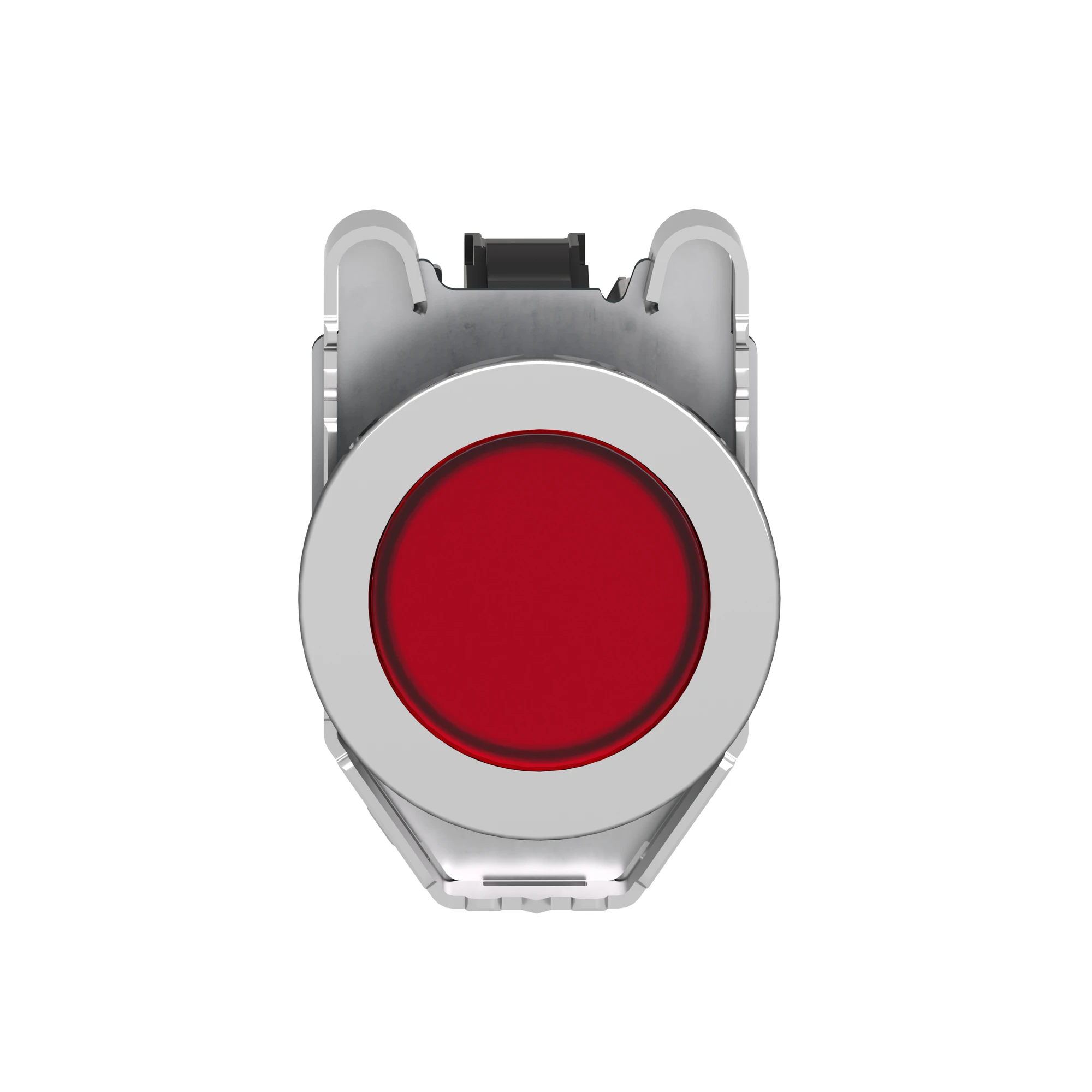 Schneider Electric XB4FVG4 Pilot light, Harmony XB4F, metal, 30mm, red, universal LED, smooth dome, screw terminal, 110-120V AC (img_007)