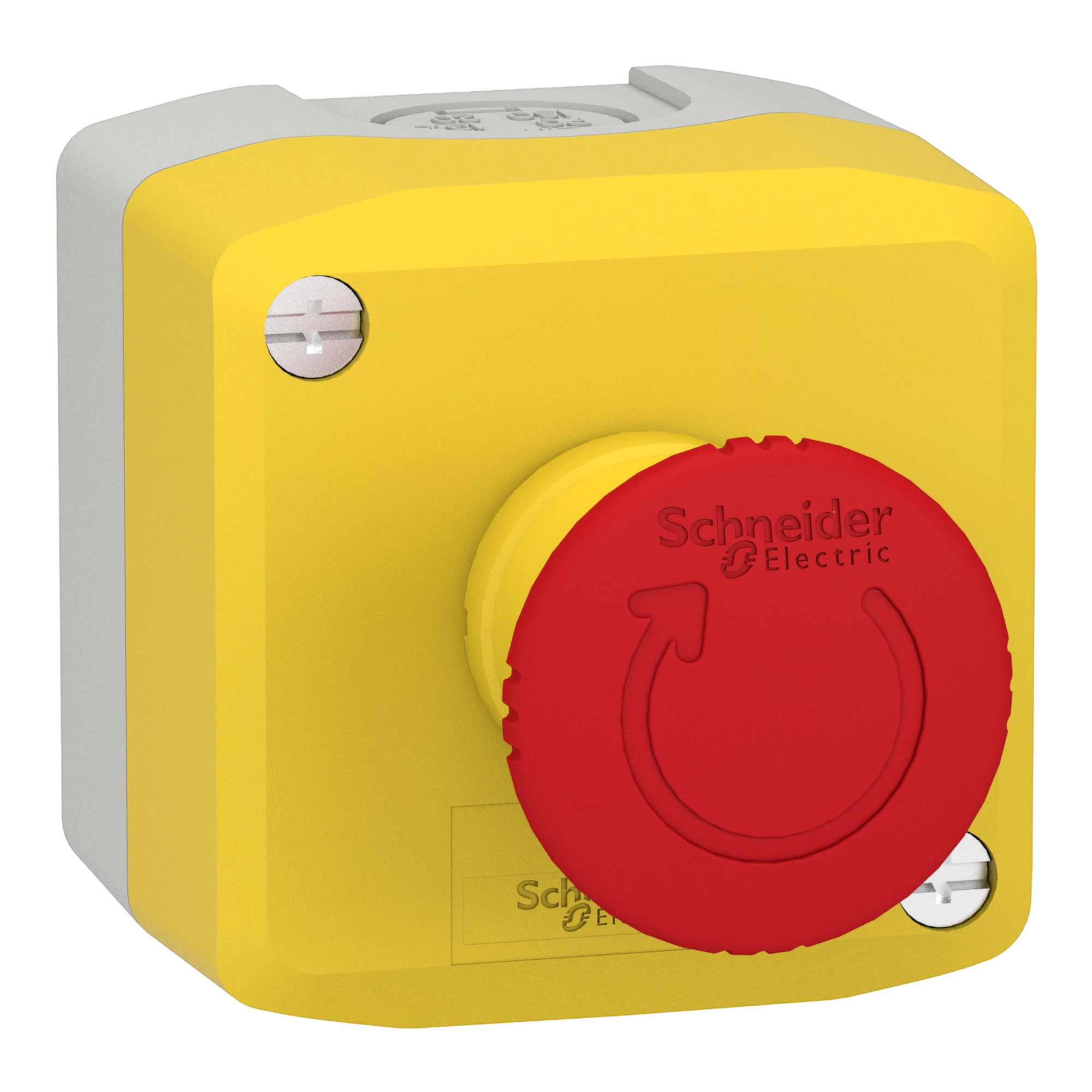 Schneider Electric XALK1786H7 Surface-mounted enclosure, Harmony XALK, plastic, light grey, yellow, 1 emergency stop switch, 1NC, with monitoring contact, UL/CSA (img_005) Schneider Electric XALK1786H7 Surface-mounted enclosure, Harmony XALK, plastic, light grey, yellow, 1 emergency stop switch, 1NC, with monitoring contact, UL/CSA (img_005)